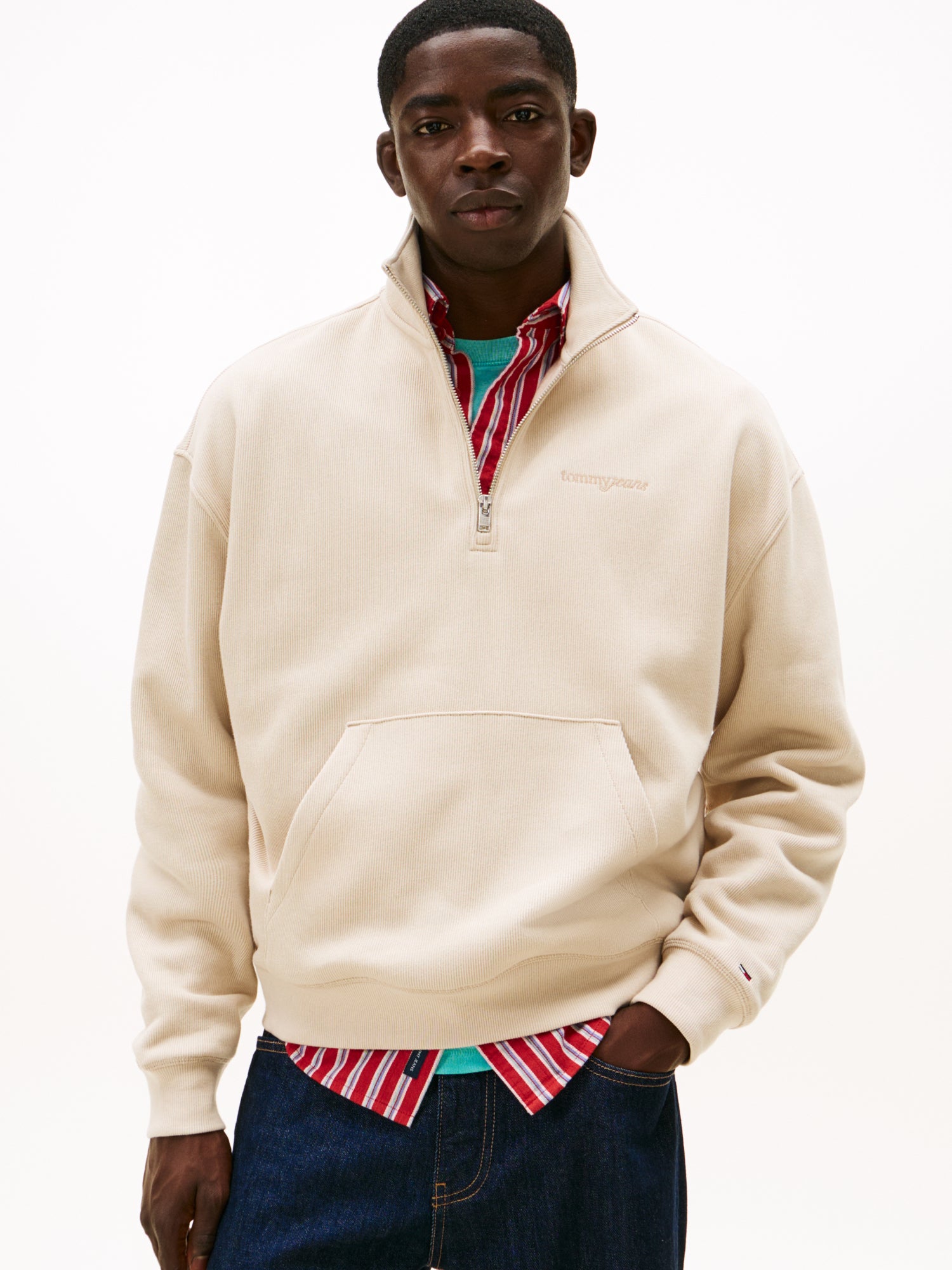 Tommy Jeans Pullover beige