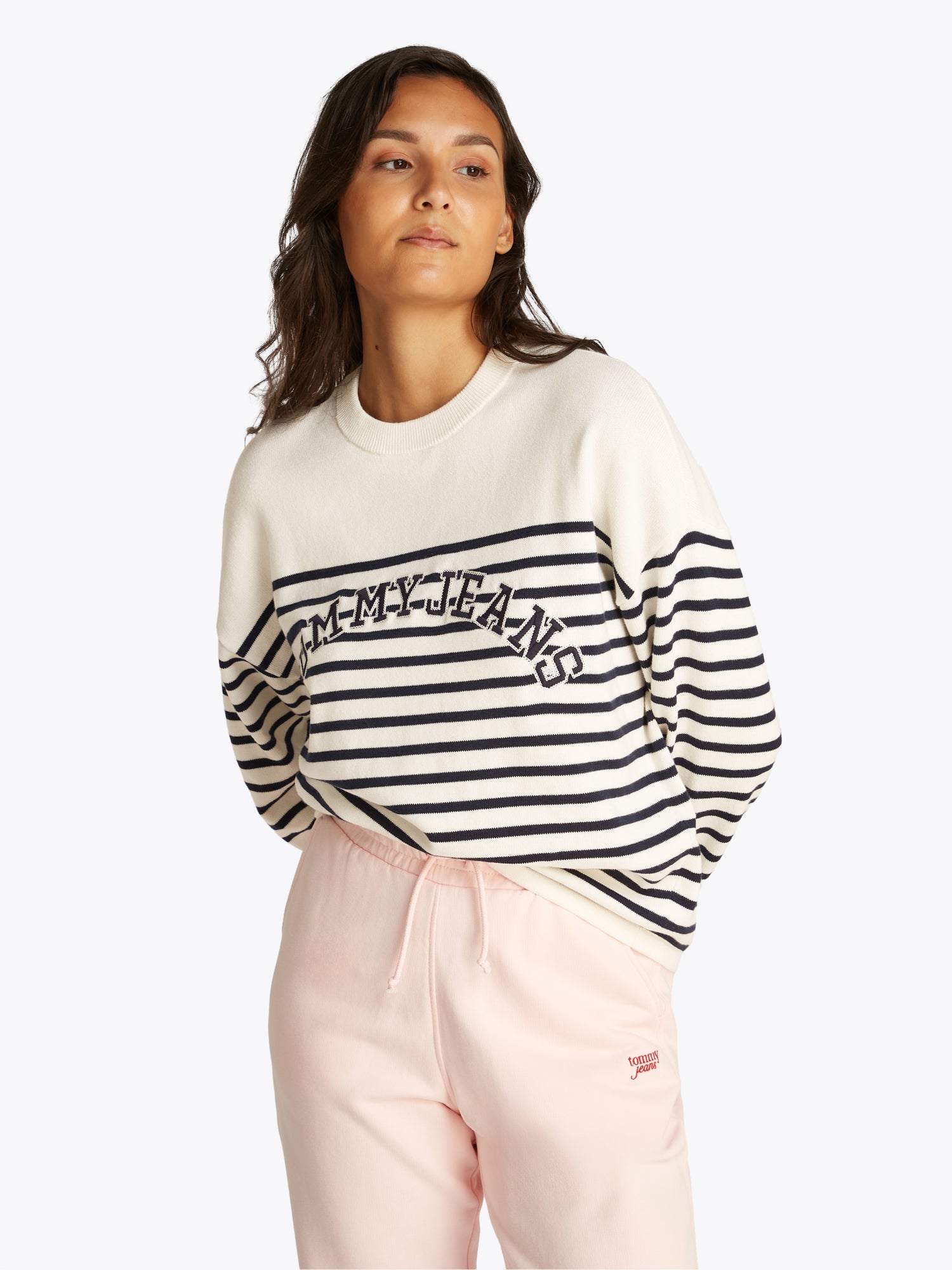 Tommy Jeans Pullover dunkelblau