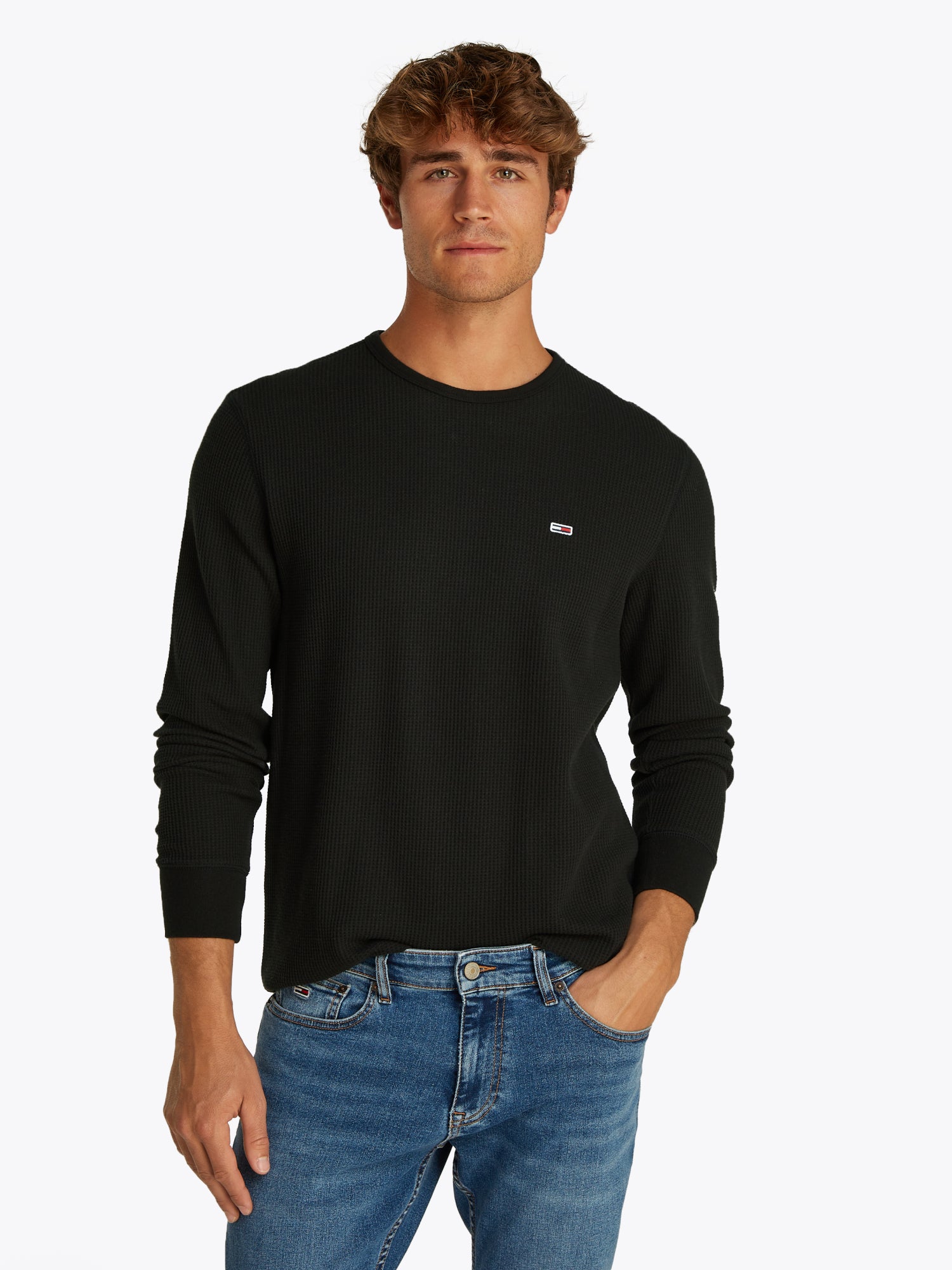 Tommy Jeans Pullover schwarz