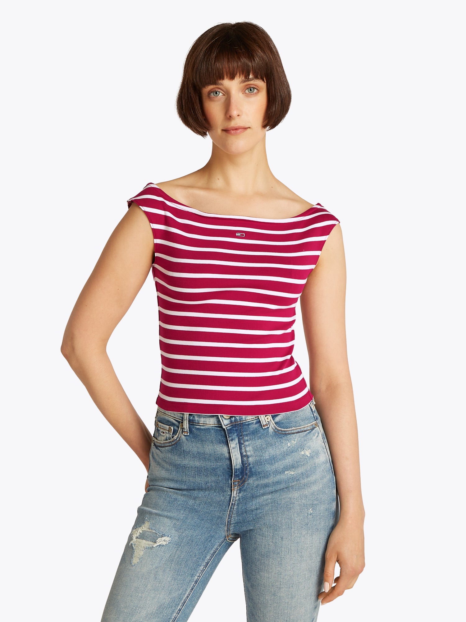 Tommy Jeans T-Shirts pink