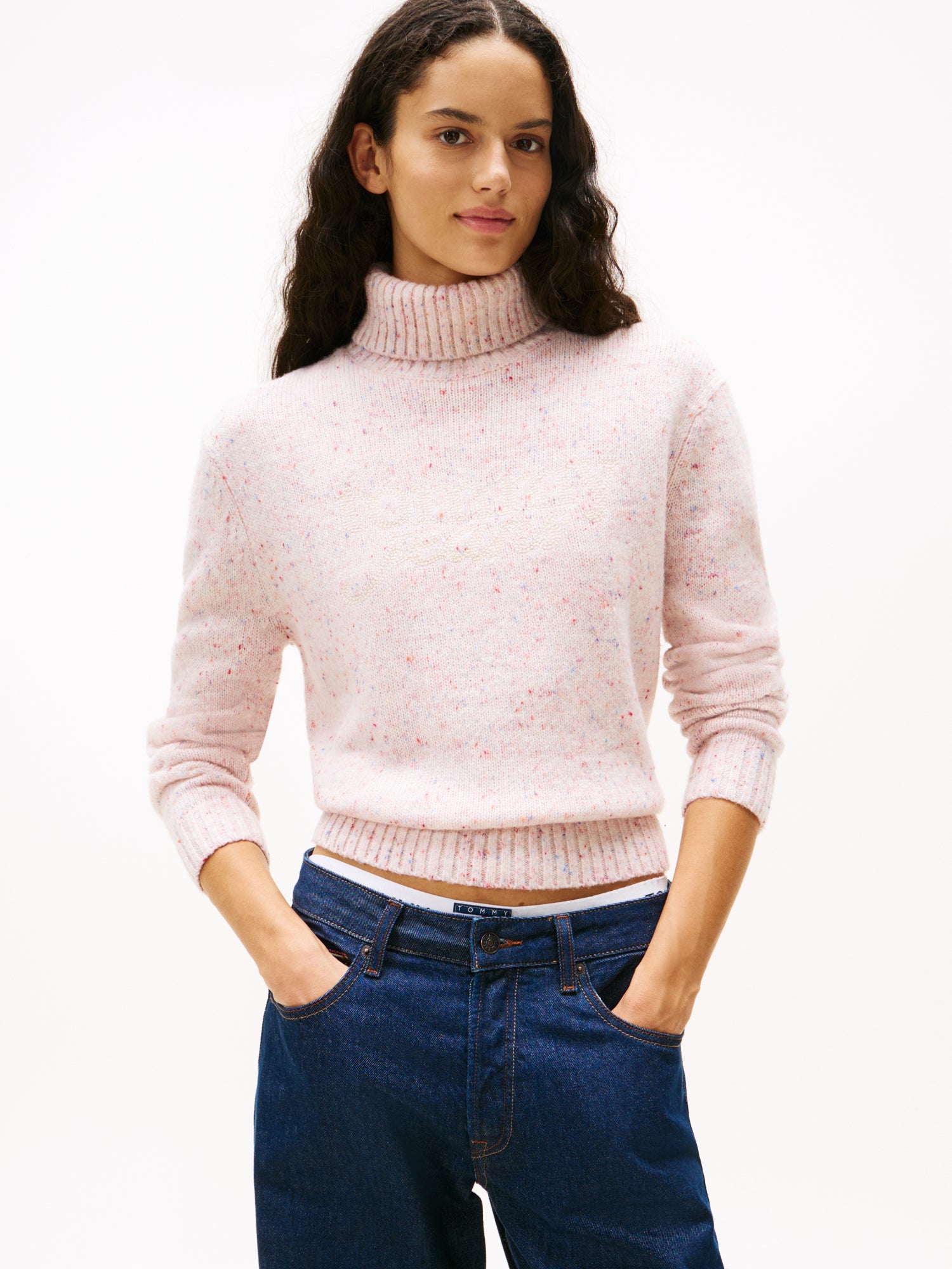 Tommy Jeans Pullover rosa