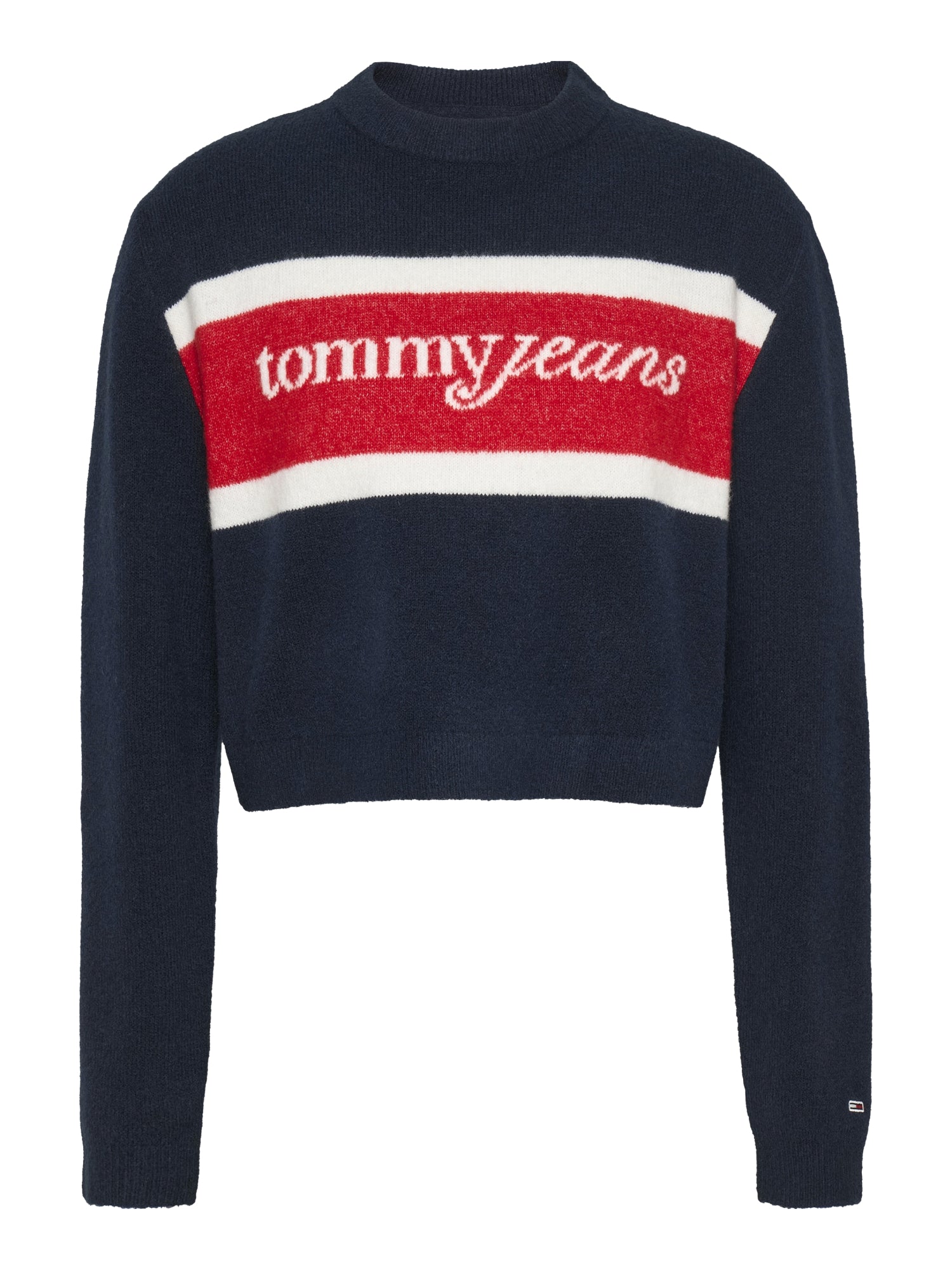 Tommy Jeans Pullover dunkelblau