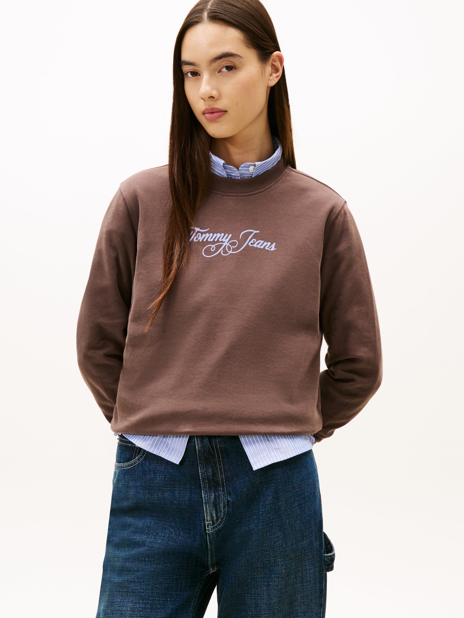 Tommy Jeans Sweatshirts braun
