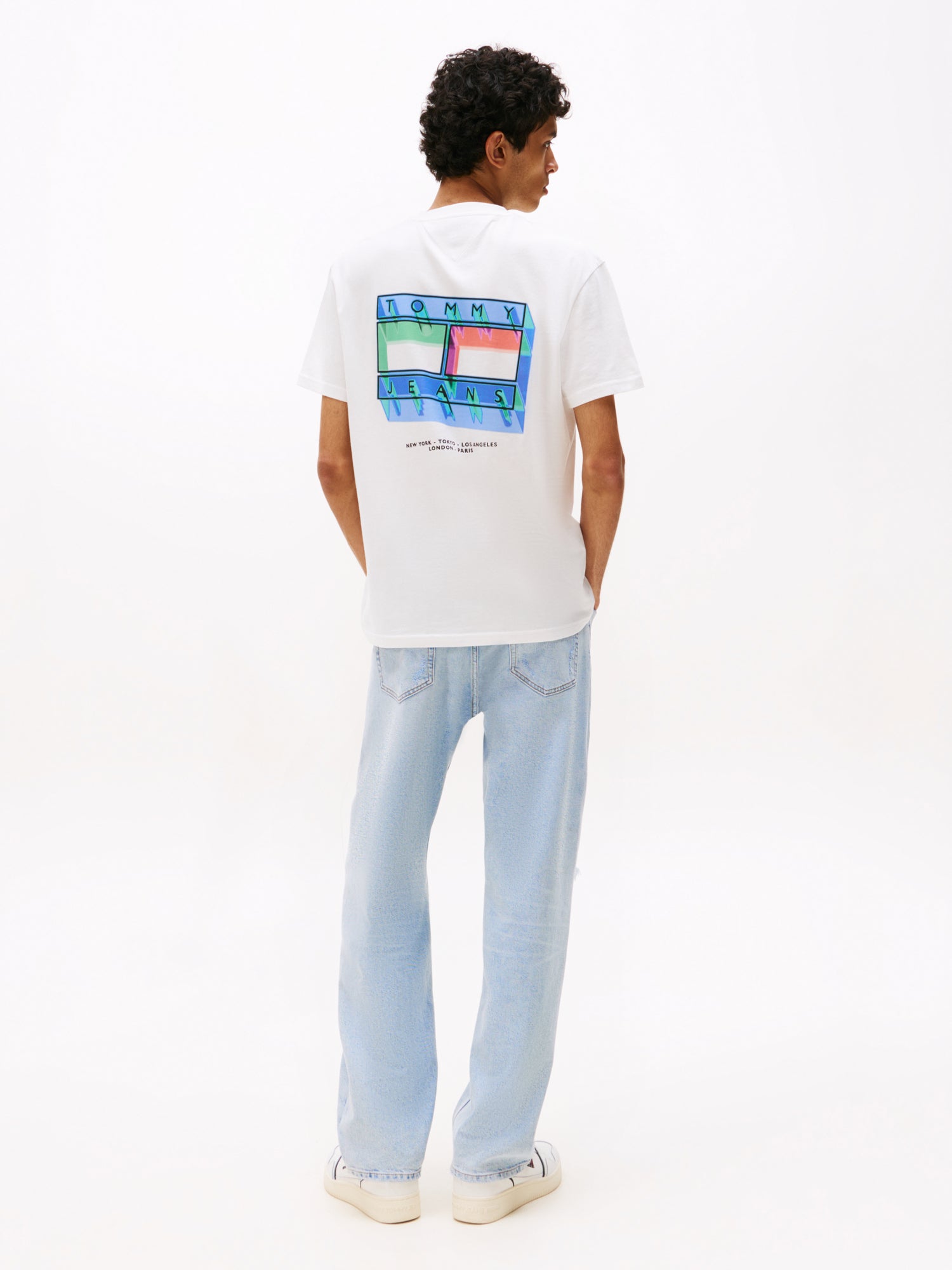Tommy Jeans T-Shirts ecru