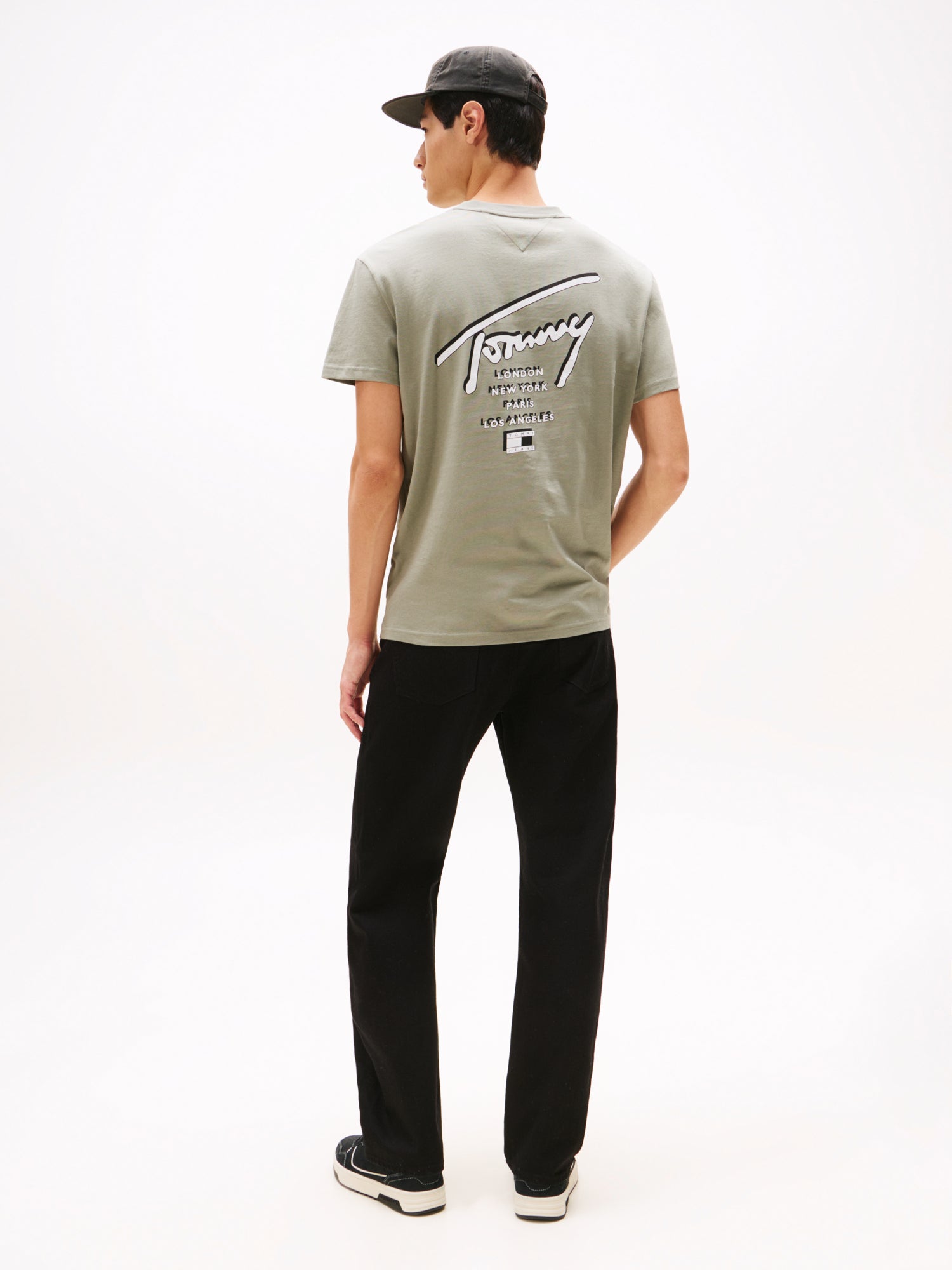 Tommy Jeans T-Shirts oliv