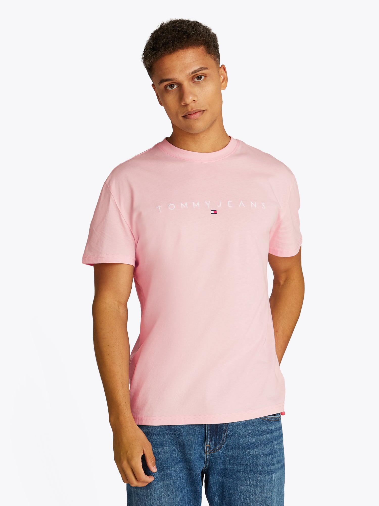 Tommy Jeans T-Shirts rosa