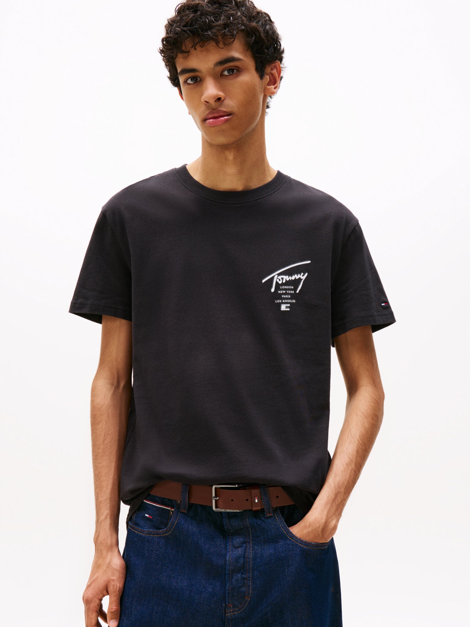 Tommy Jeans T-Shirts  schwarz