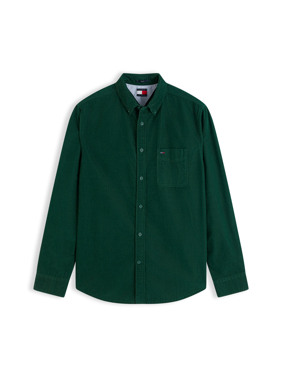 Tommy Jeans Hemden dunkelgrün