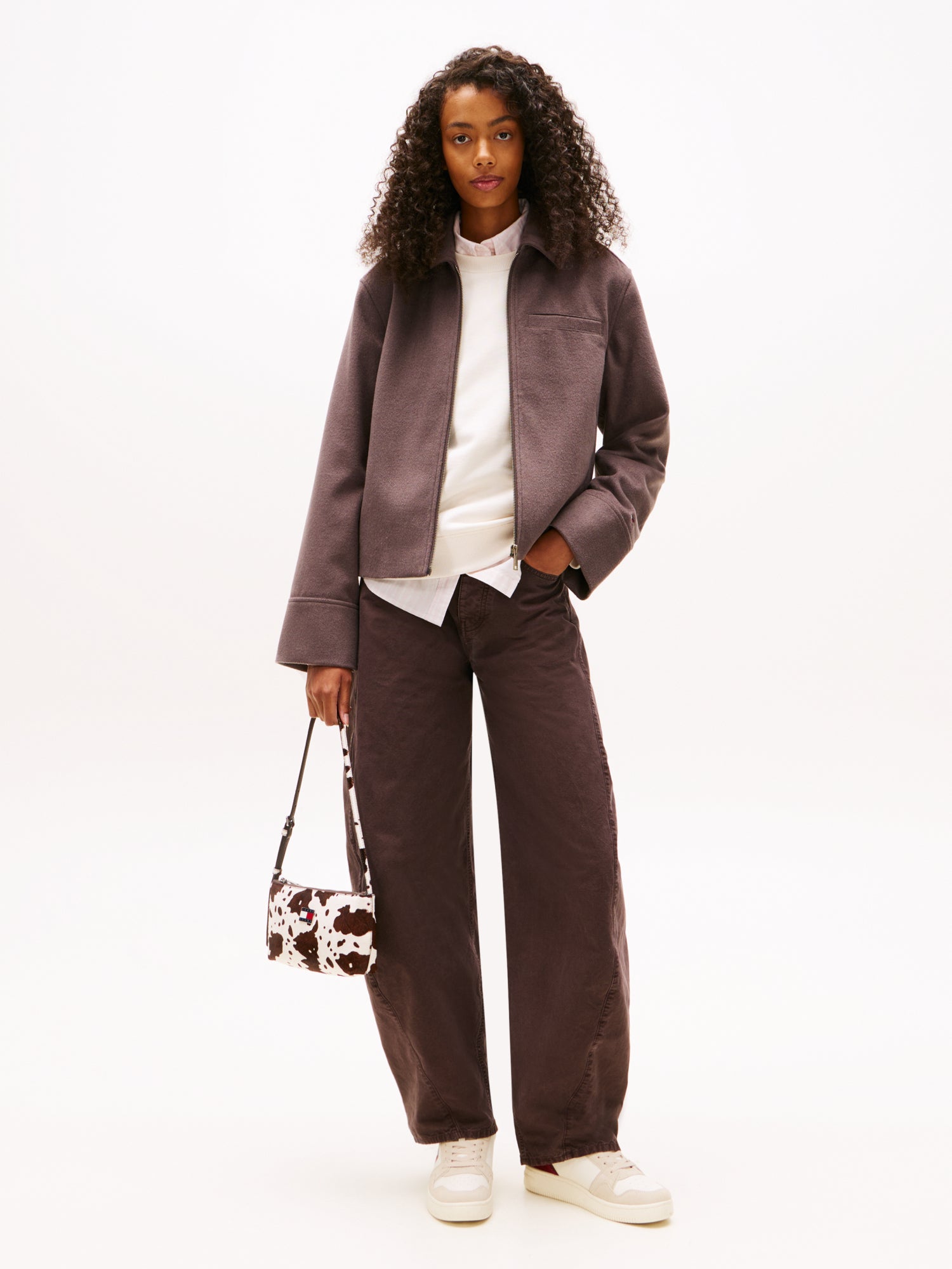 Tommy Jeans Jacken & Mäntel  braun