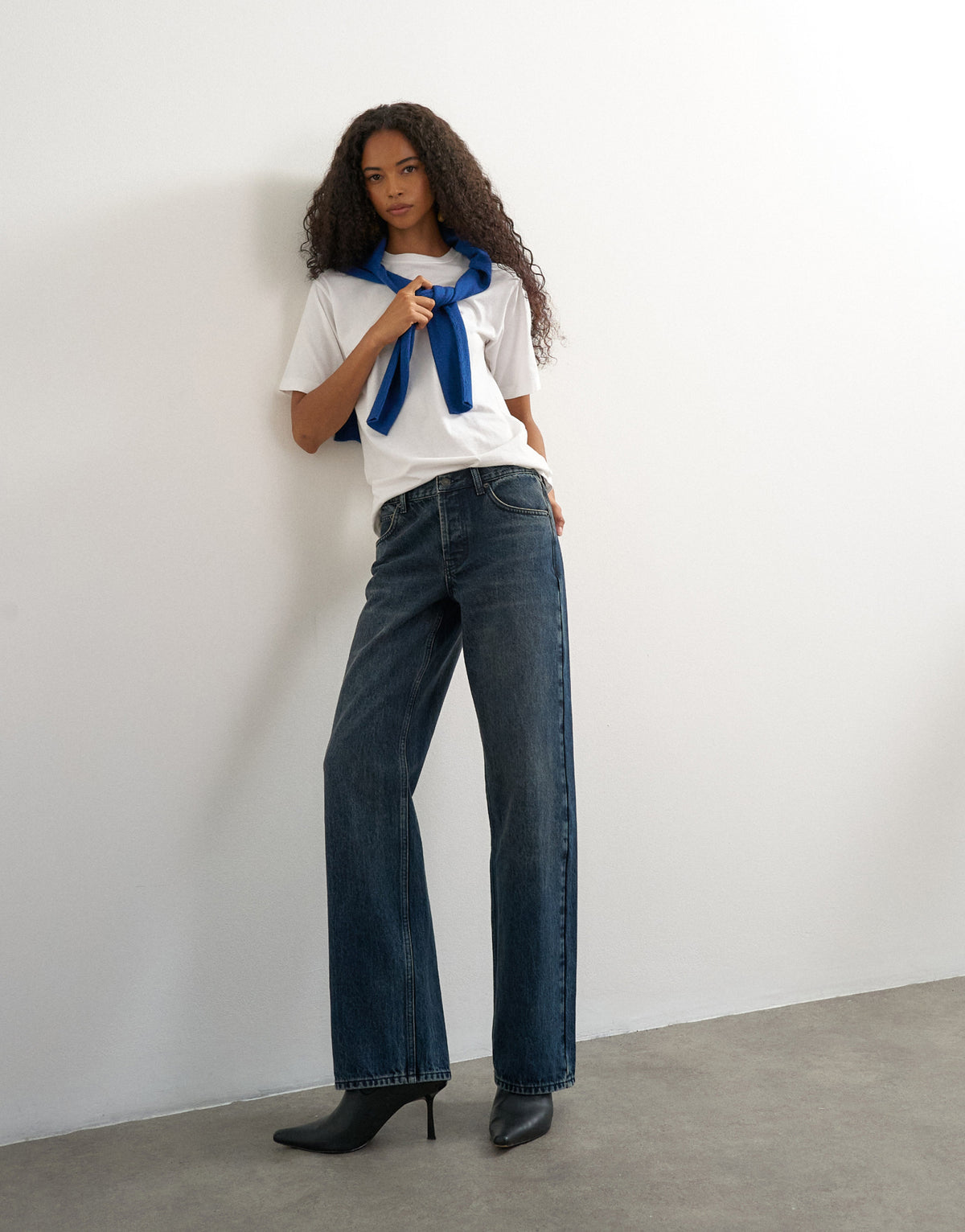 Topshop Relaxed, Weit dunkelblau