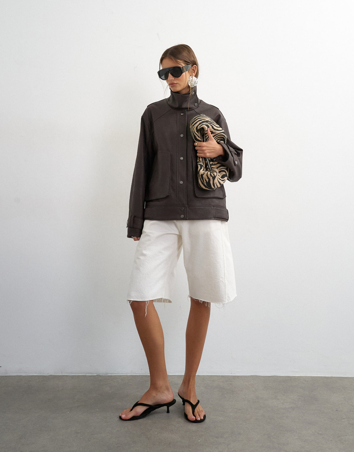 Topshop Outdoor-Jacken braun