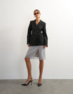 Topshop Blazer schwarz