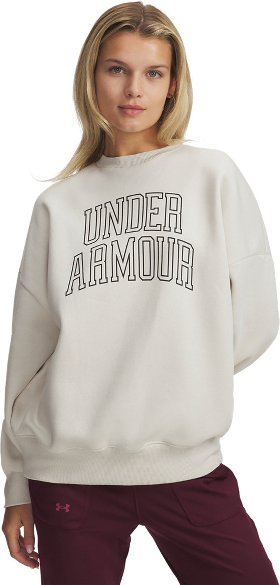 Under Armour Sweatshirts silber
