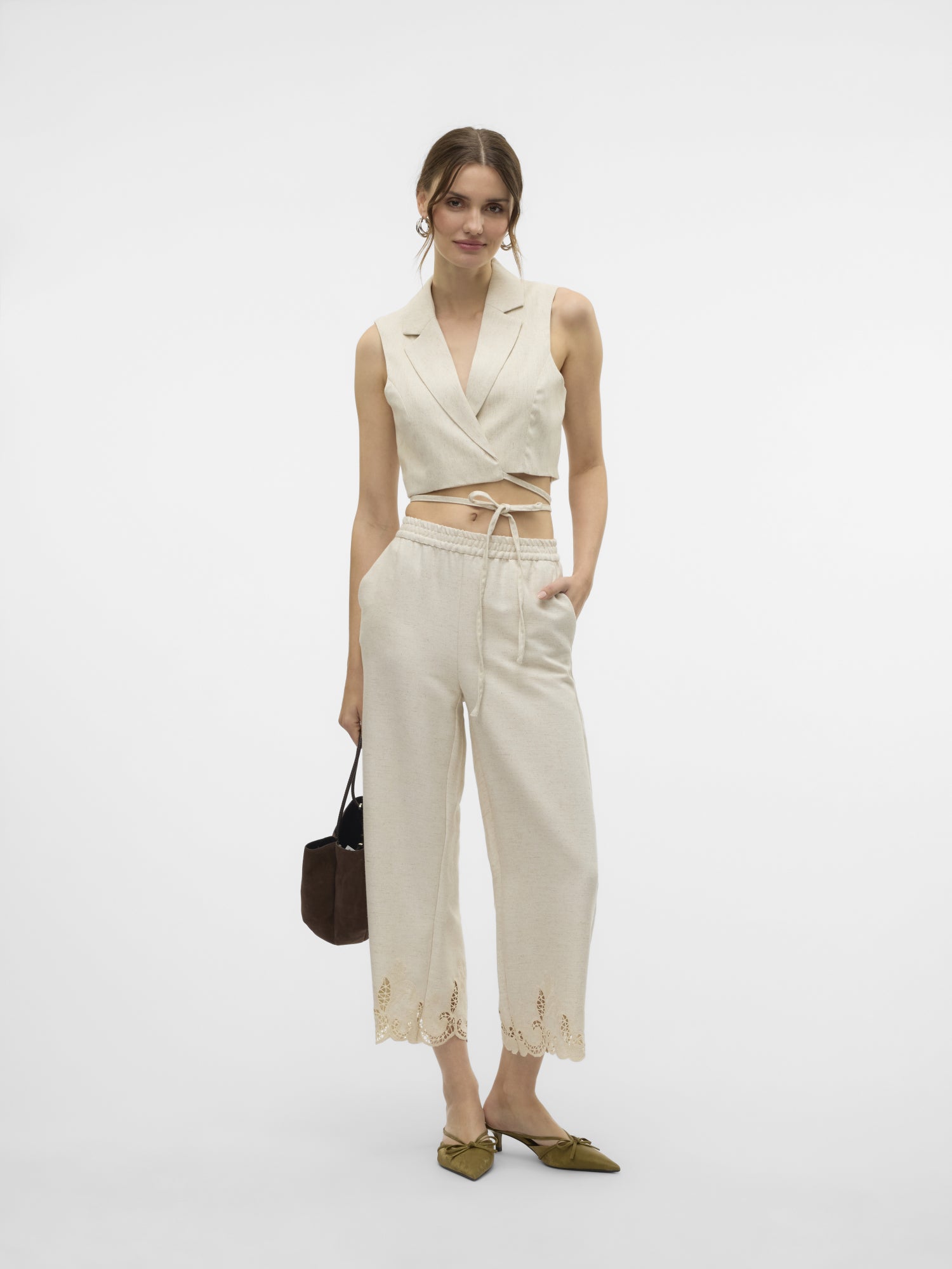 Vero Moda Culottes  beige