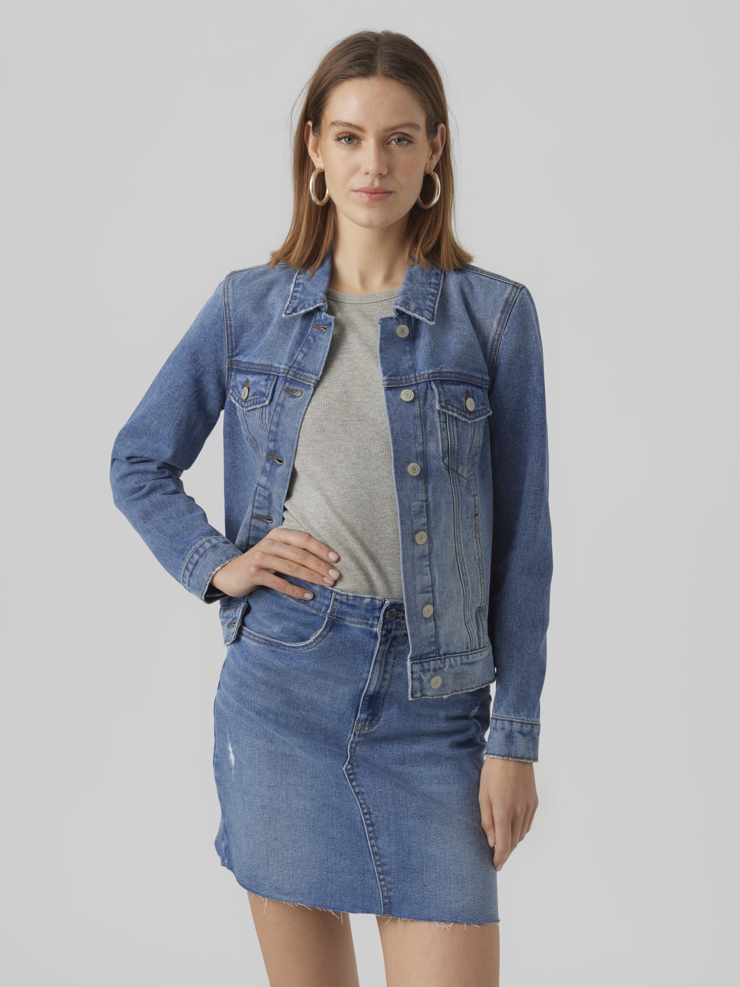 Vero Moda Jeansjacken blau