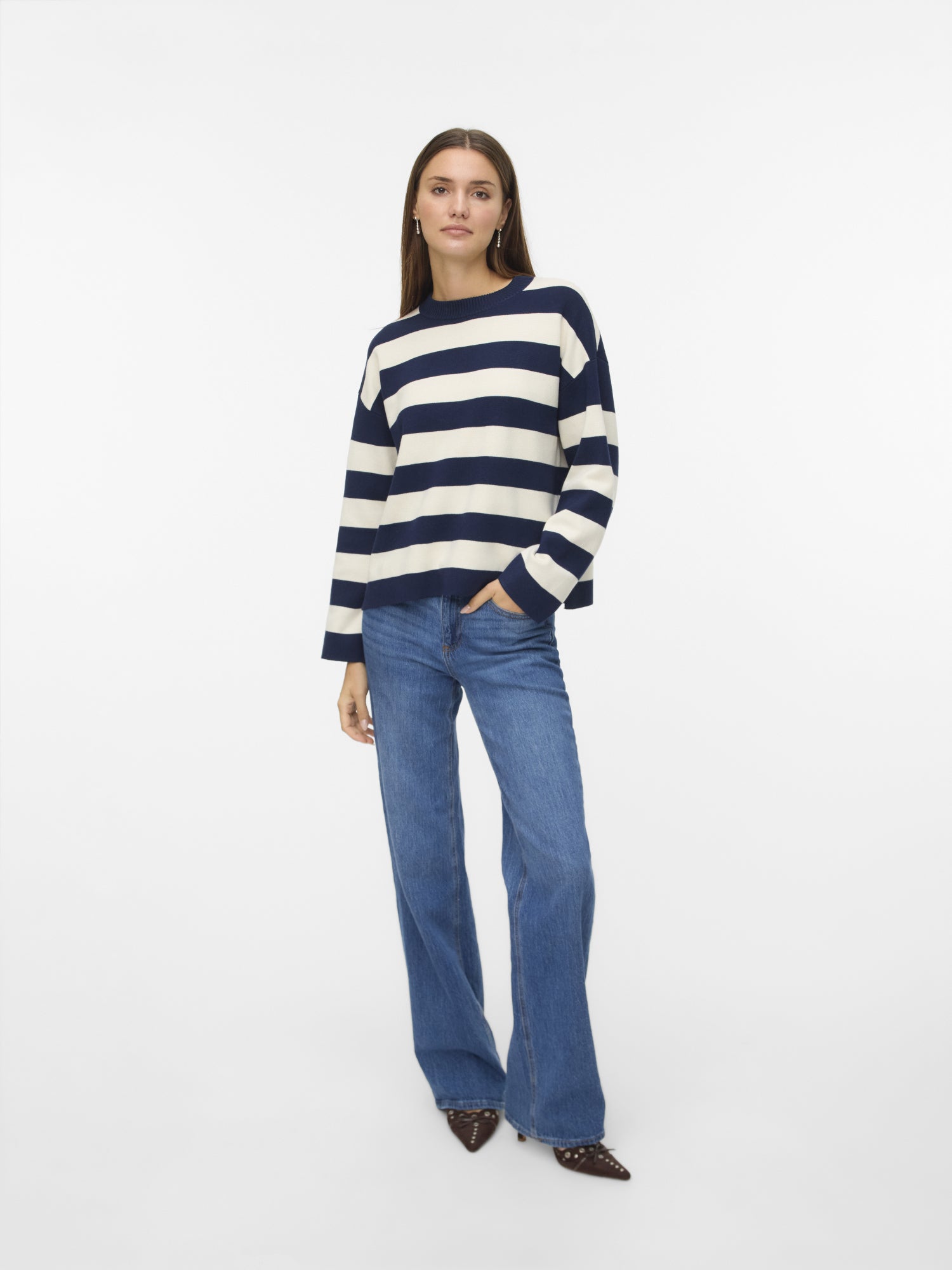 Vero Moda Pullover dunkelblau