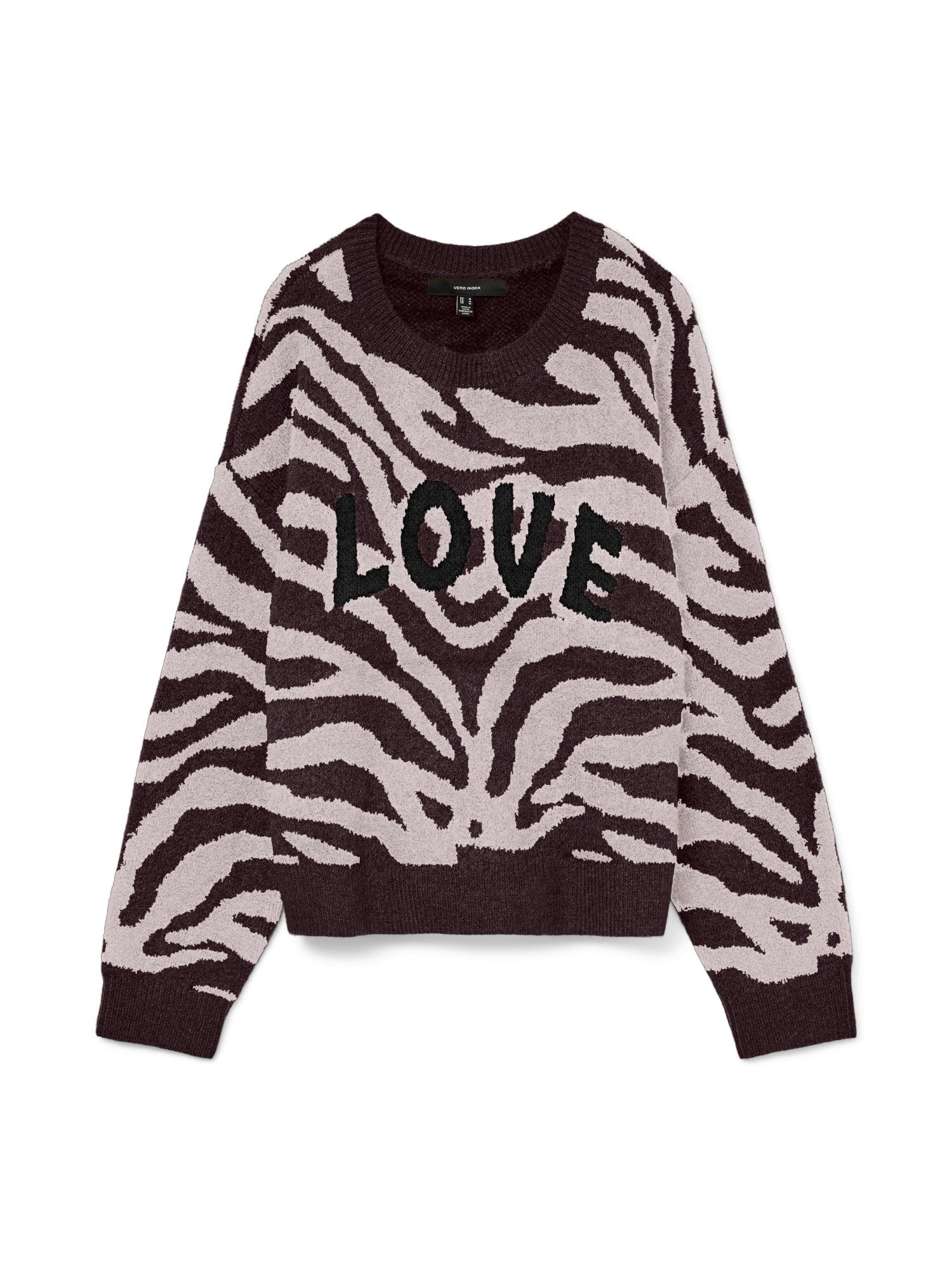 Vero Moda Pullover dunkelrot