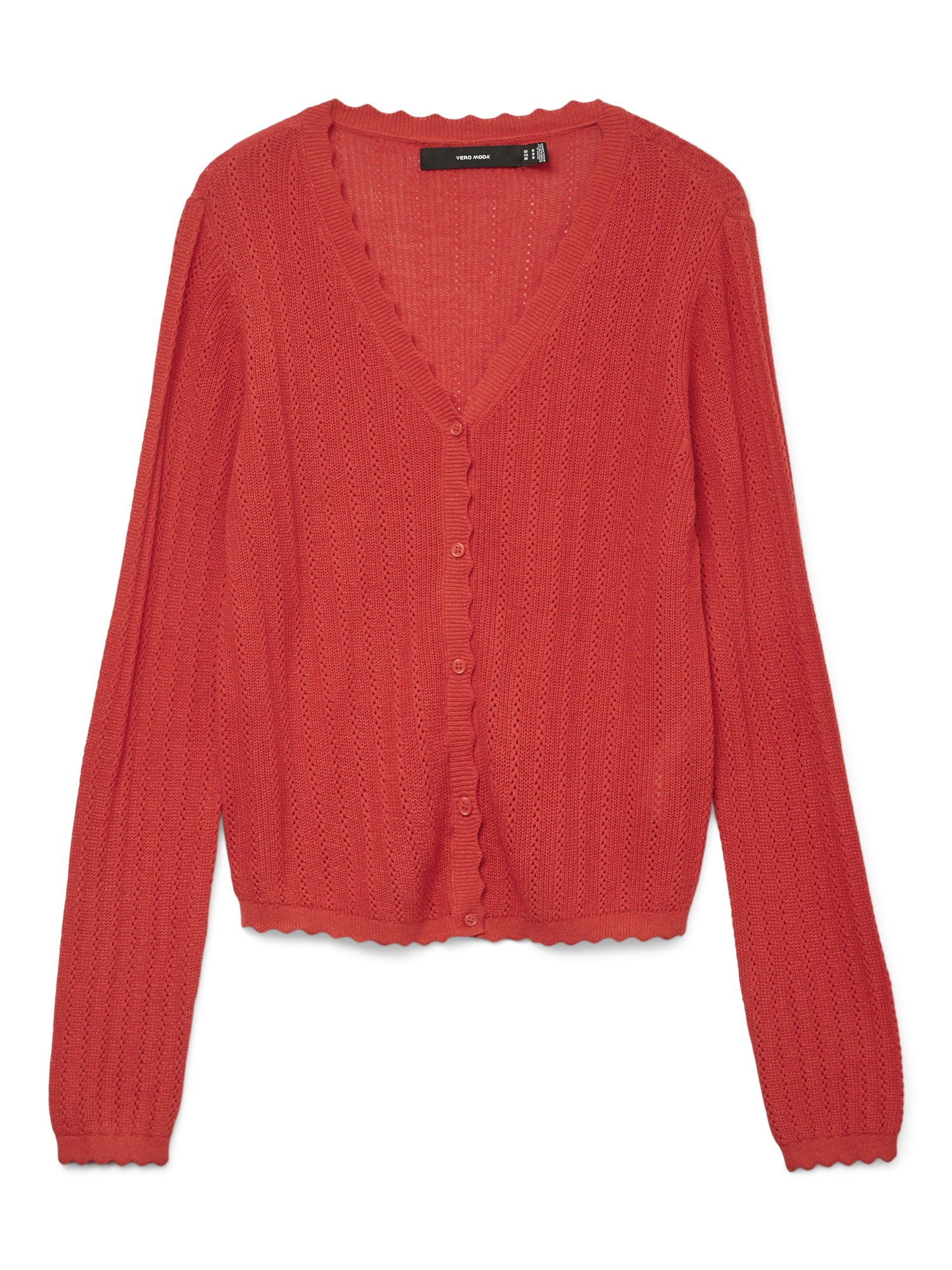 Vero Moda Strickjacken rot