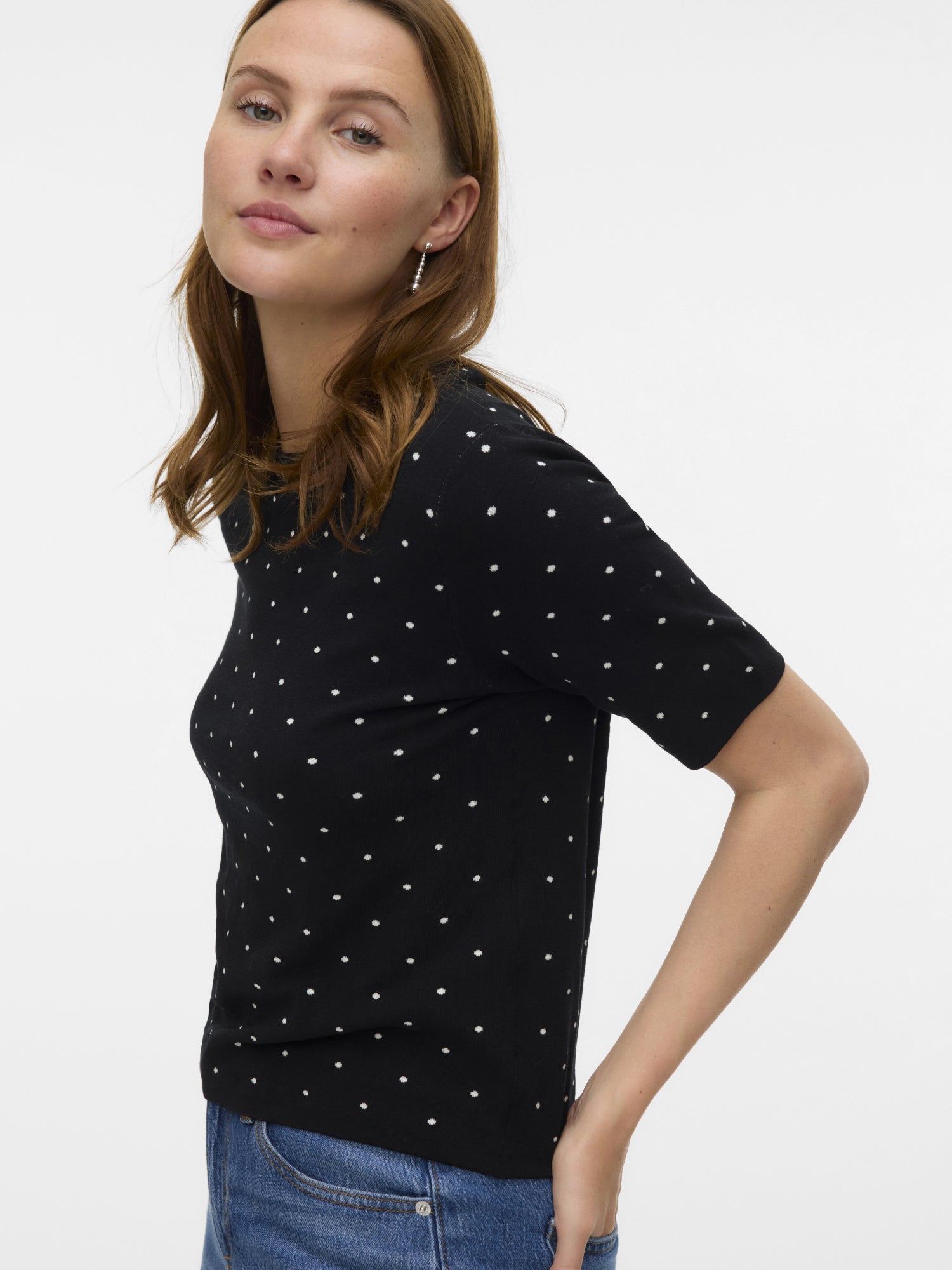 Vero Moda Pullover schwarz