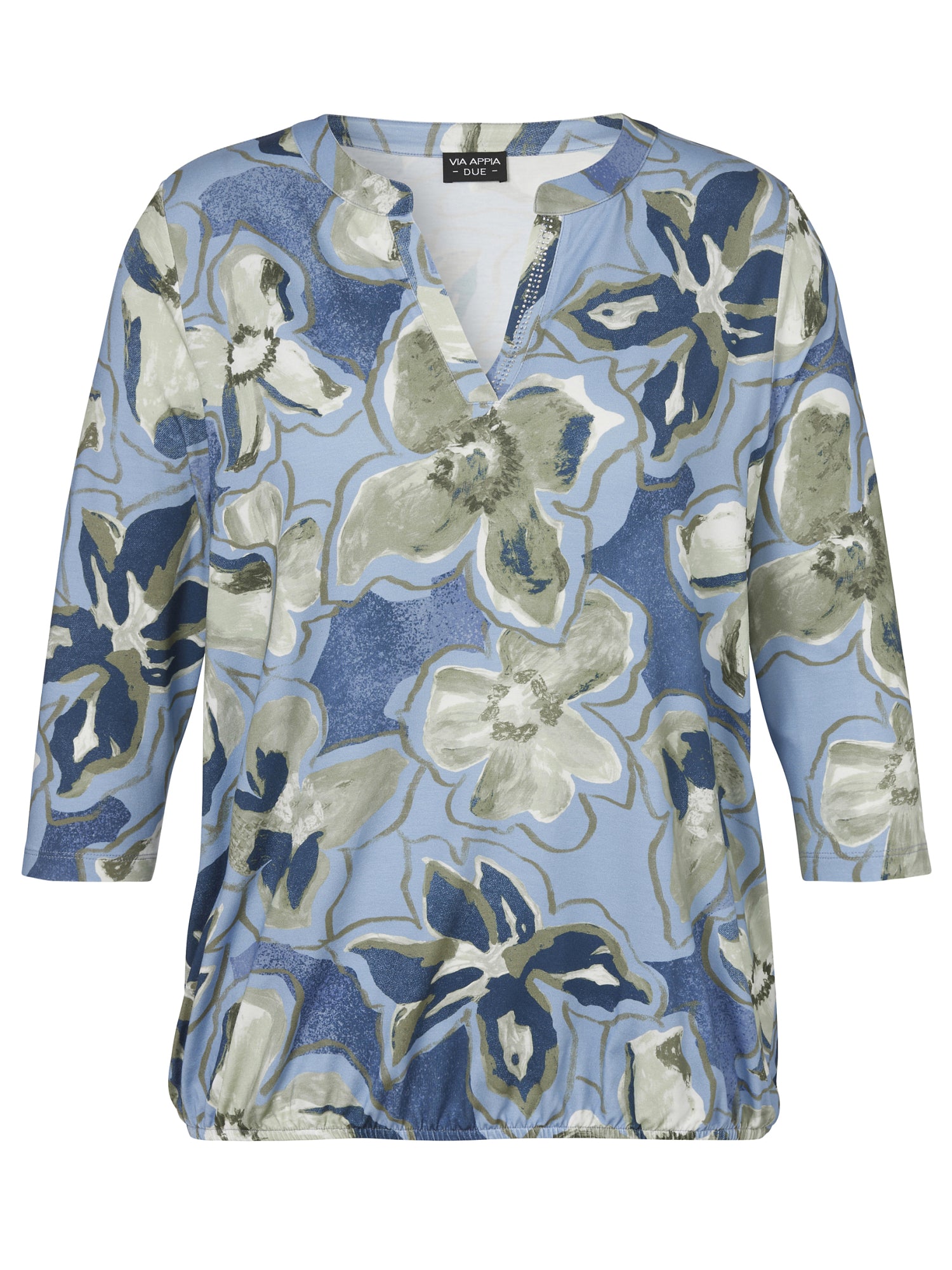 Via Appia Due 3/4-Shirts blau