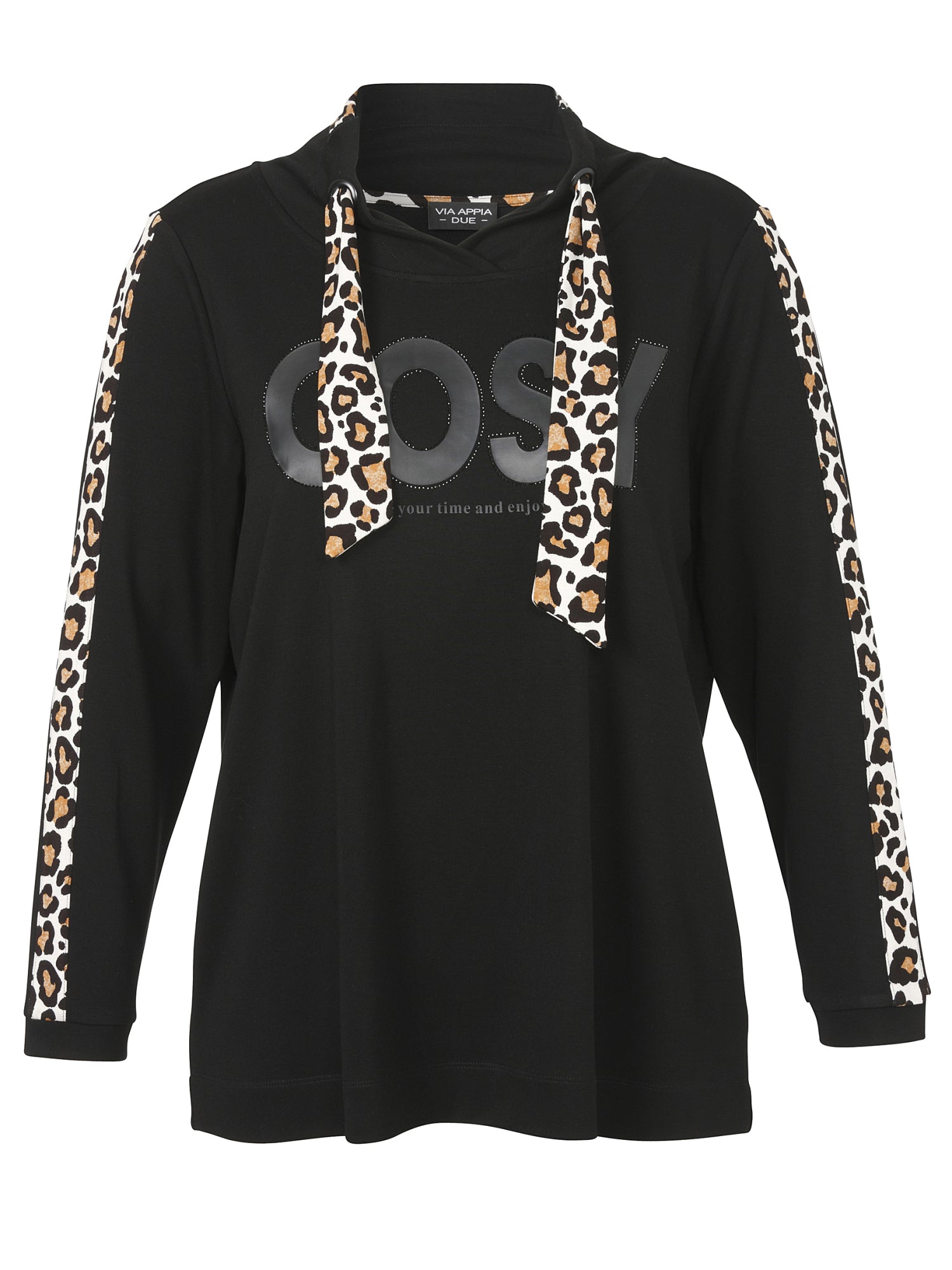 Via Appia Due Sweatshirts schwarz