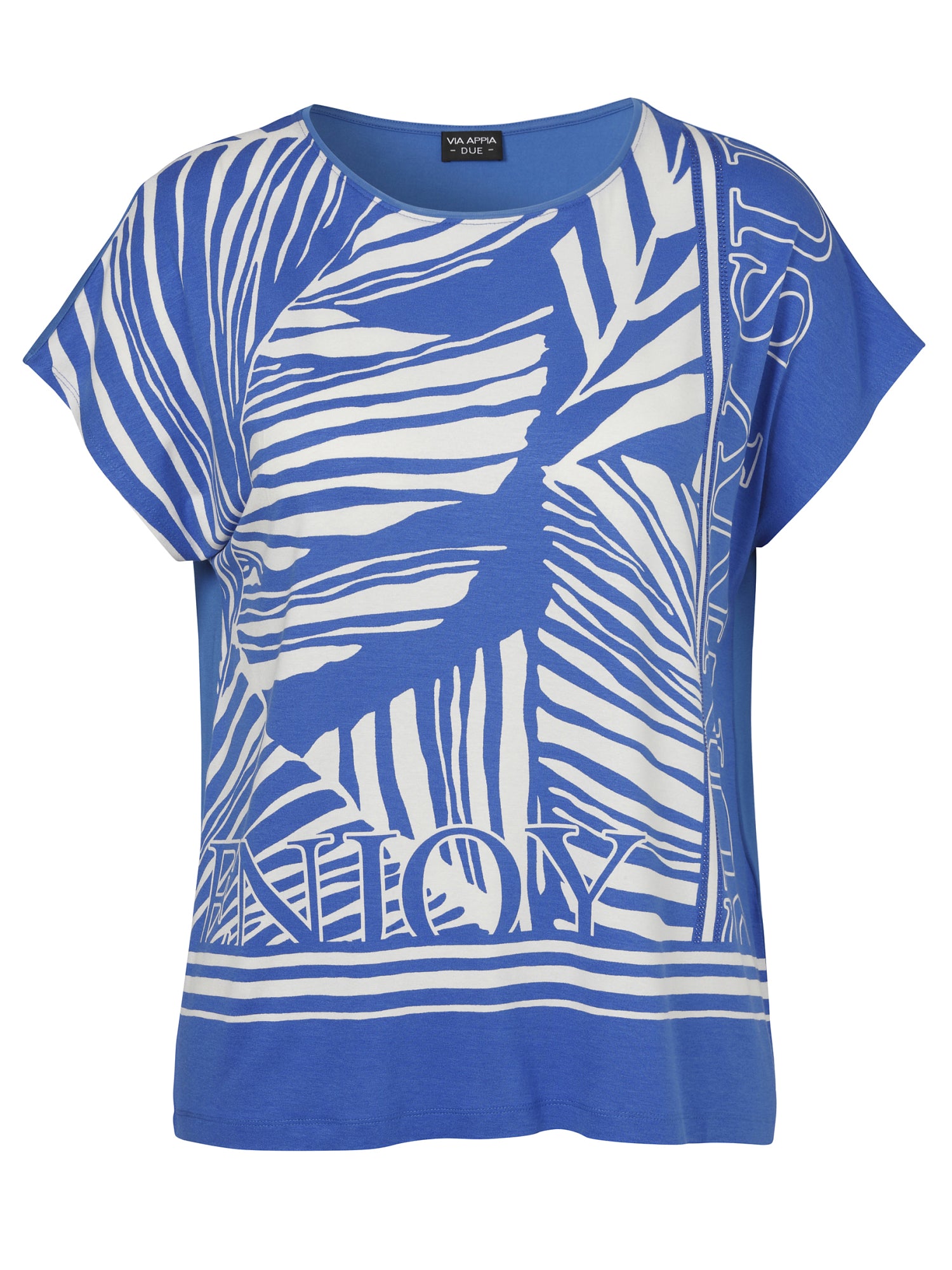 Via Appia Due T-Shirts blau