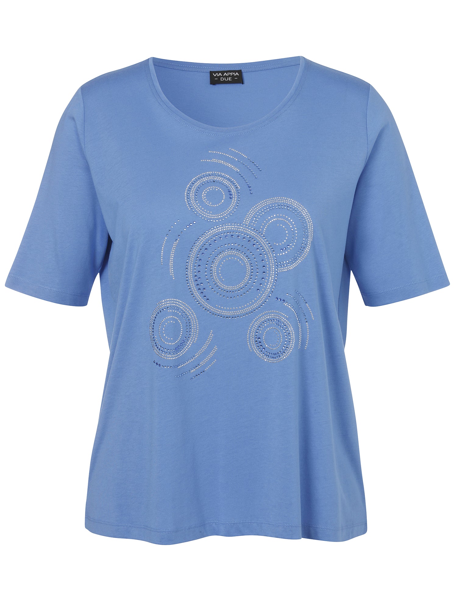 Via Appia Due T-Shirts hellblau