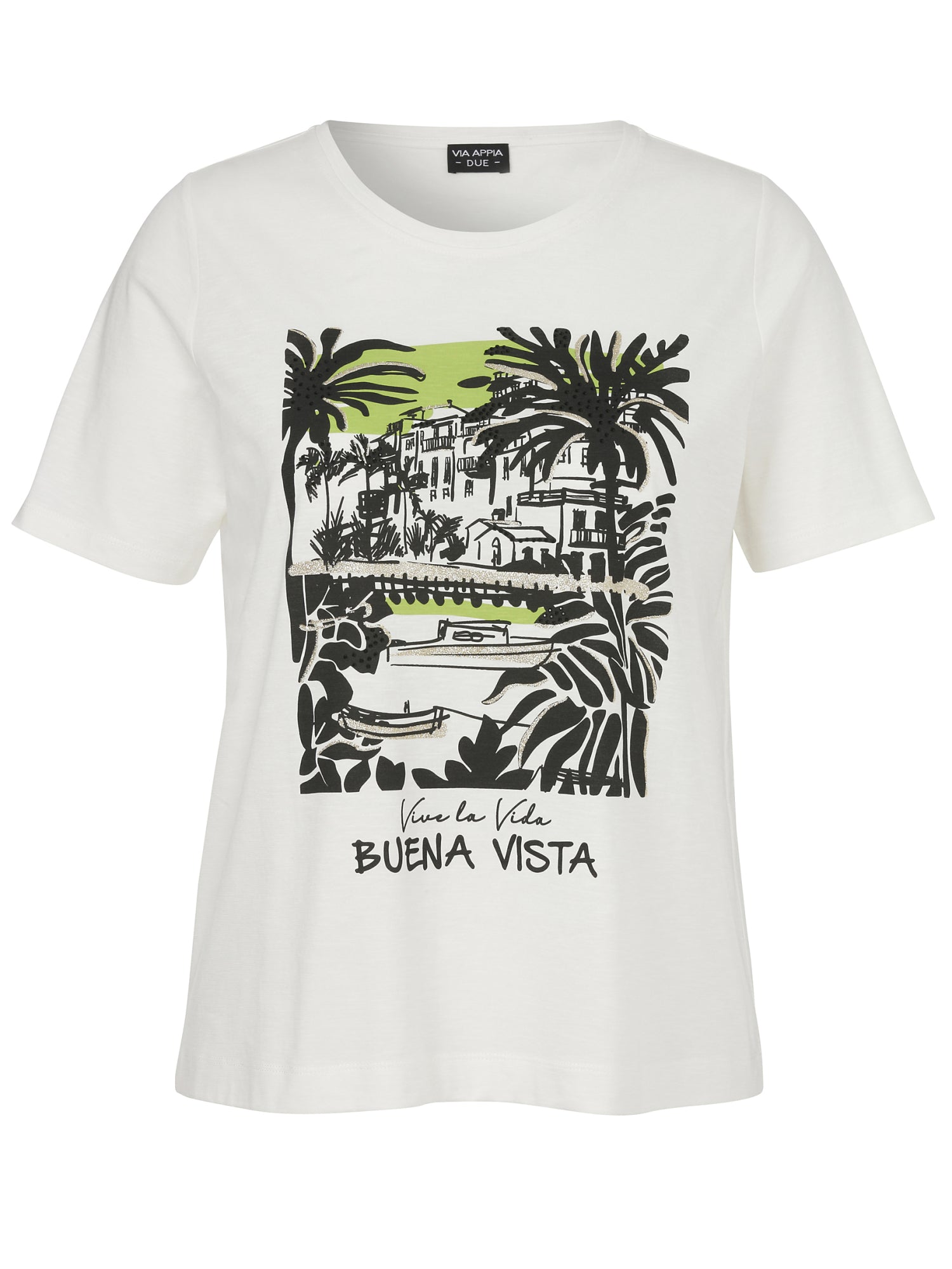 Via Appia Due T-Shirts weiß