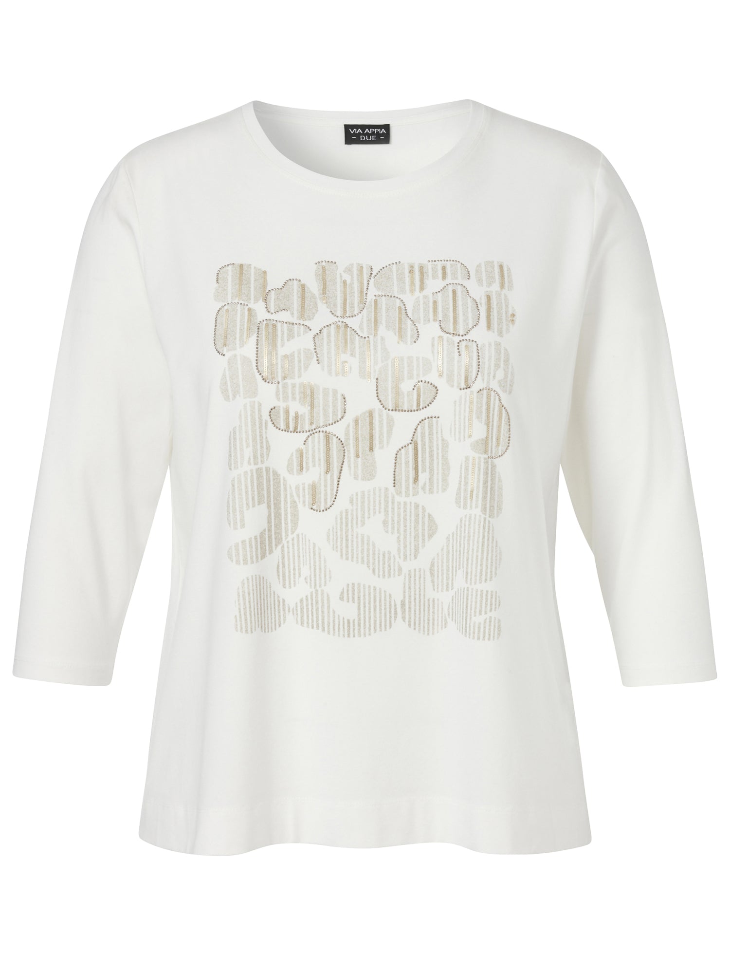Via Appia Due 3/4-Shirts weiß