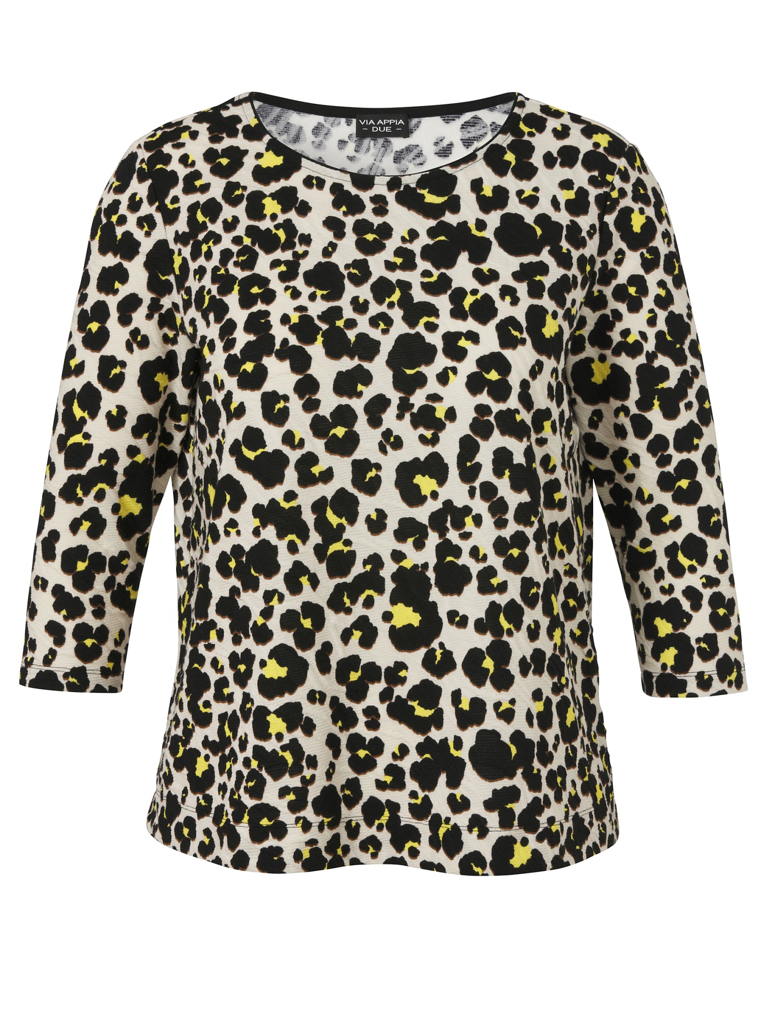 Via Appia Due 3/4-Shirts schwarz