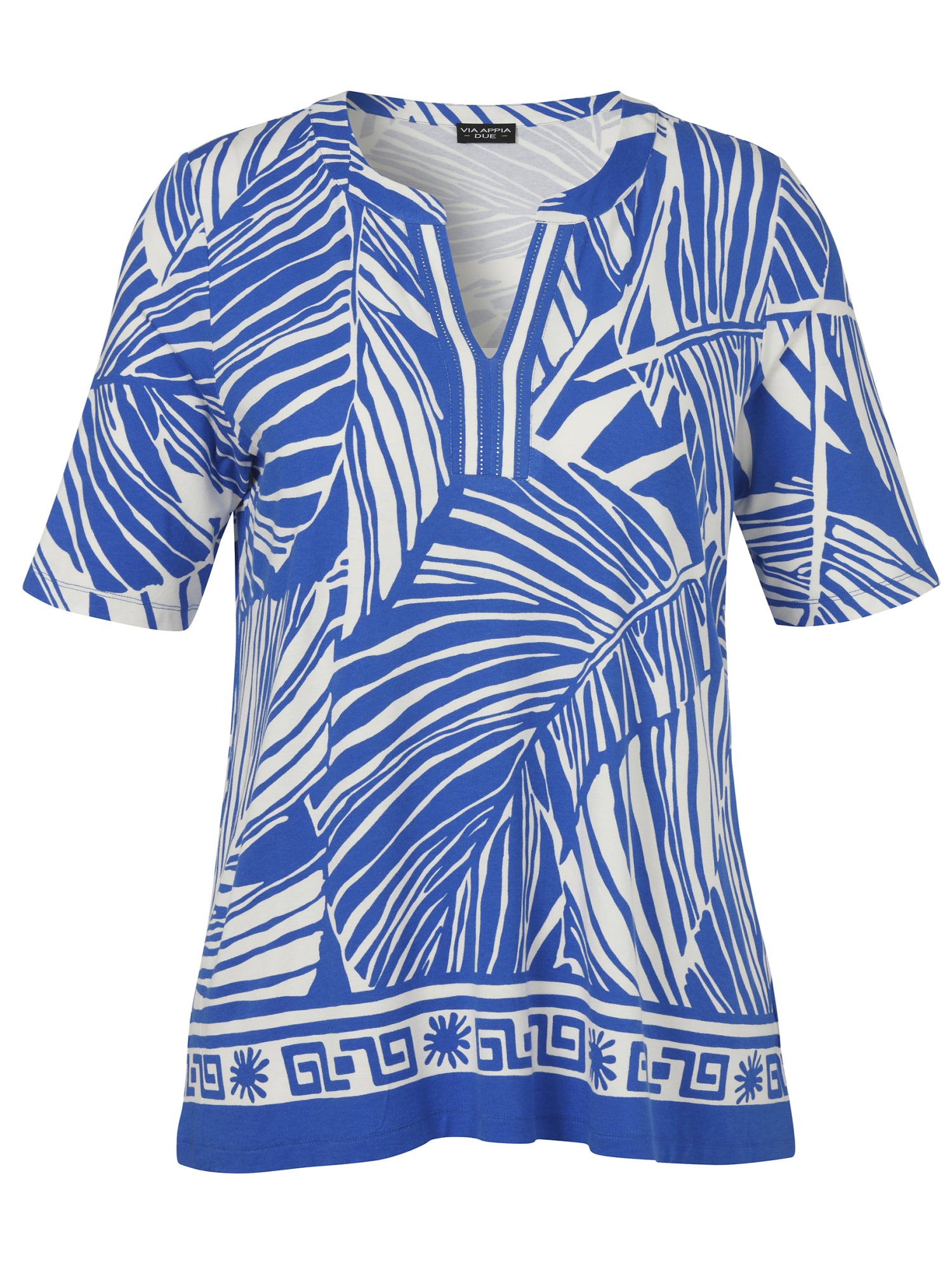 Via Appia Due T-Shirts blau