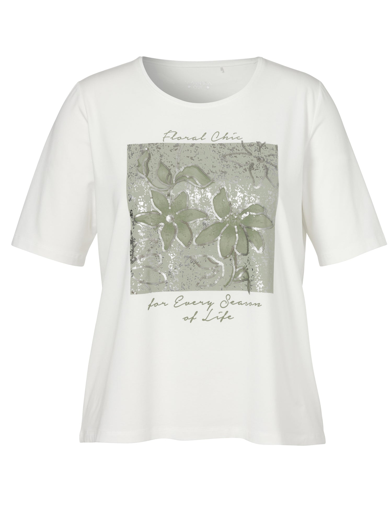Via Appia Due T-Shirts weiß