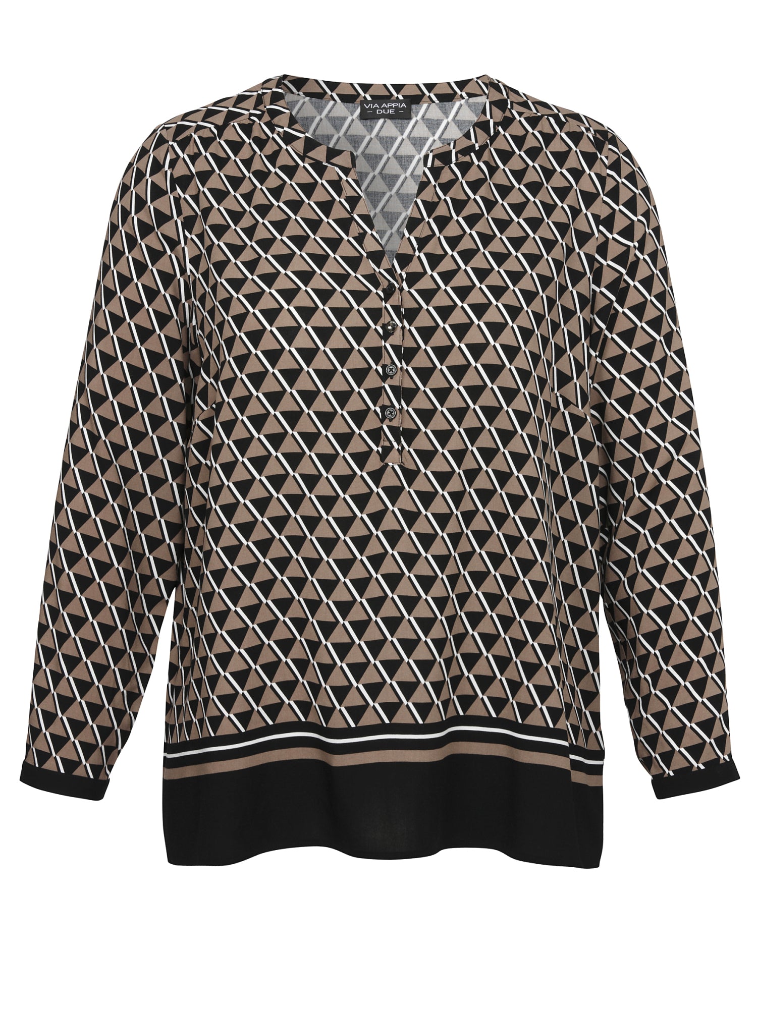 Via Appia Due Blusen  schwarz