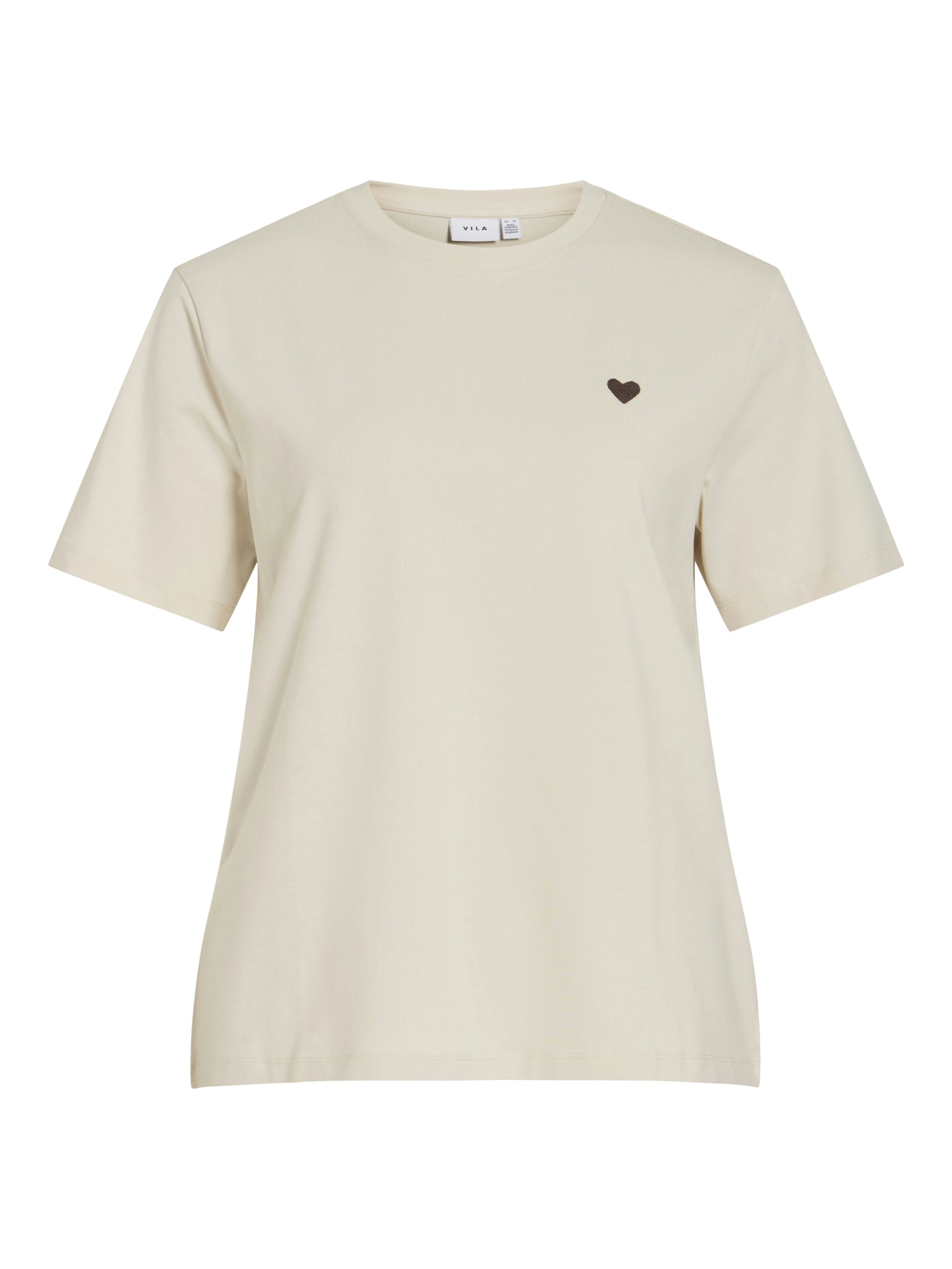 Vila T-Shirts beige