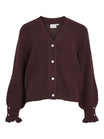 Vila Strickjacken bordeaux