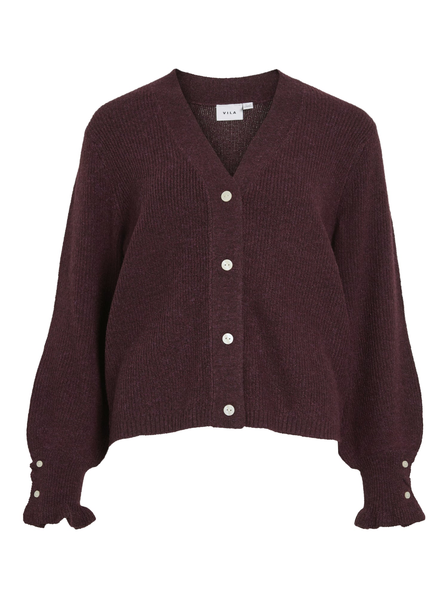 Vila Strickjacken bordeaux