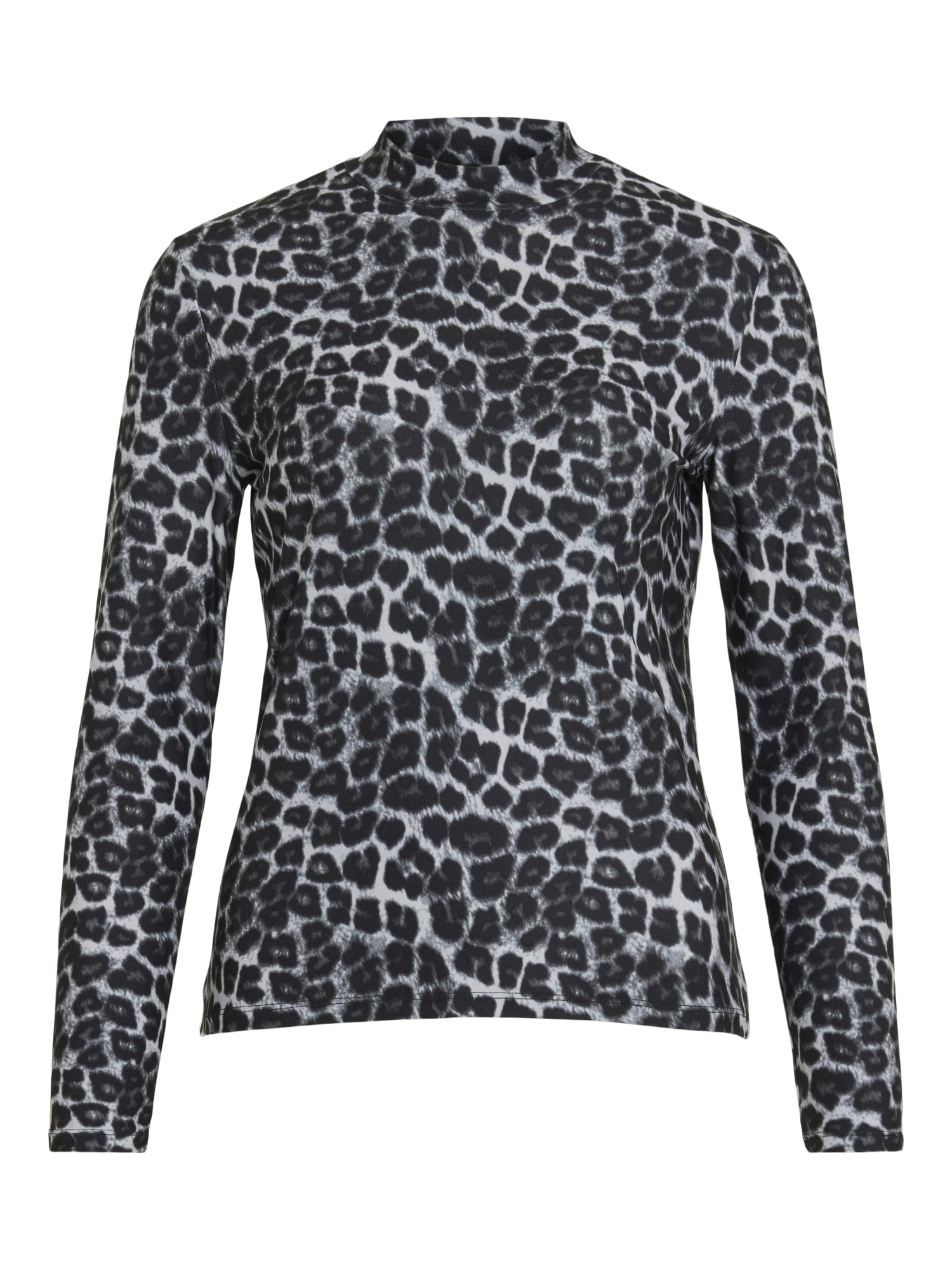 Vila Langarmshirts grau