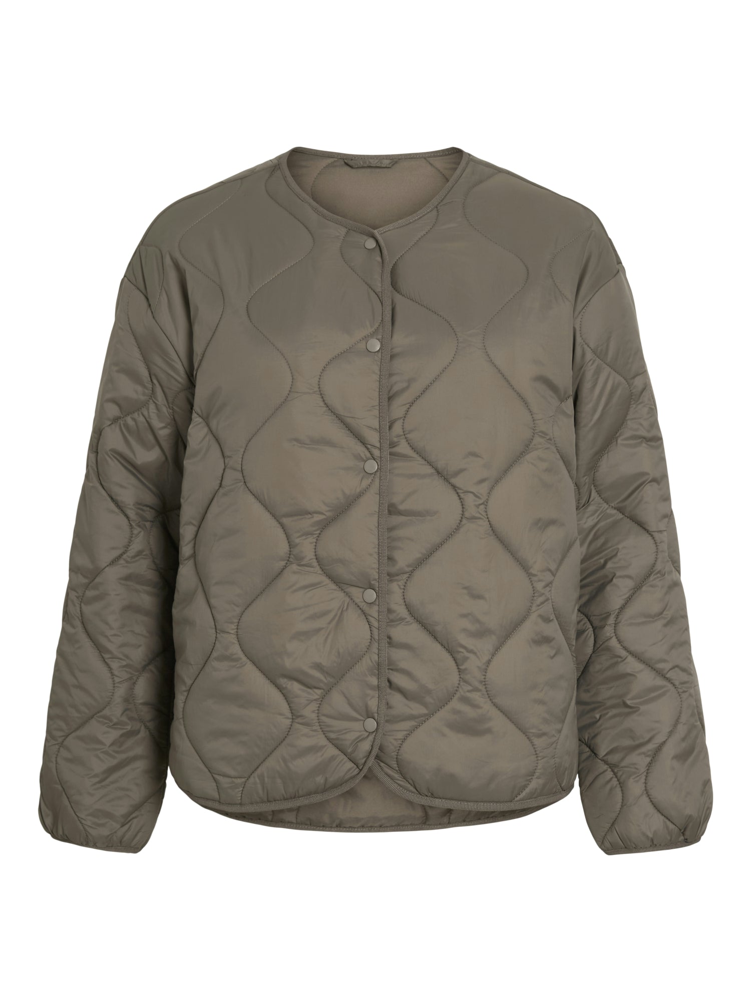Vila Outdoor-Jacken oliv