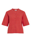 Vila Strickjacken koralle