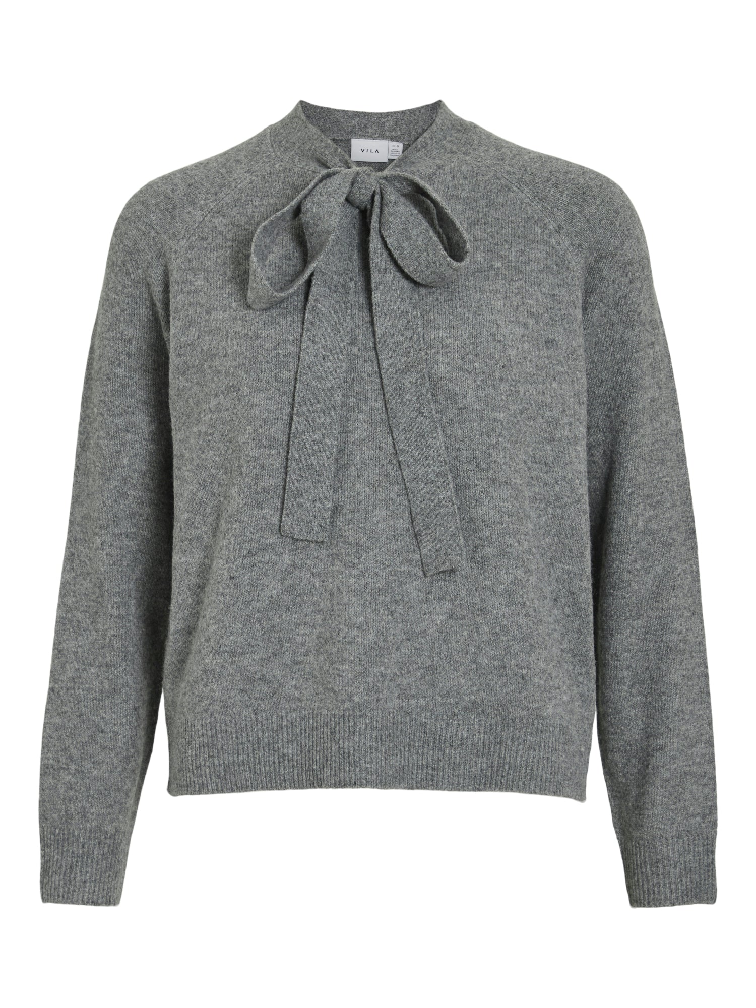 Vila Pullover grau