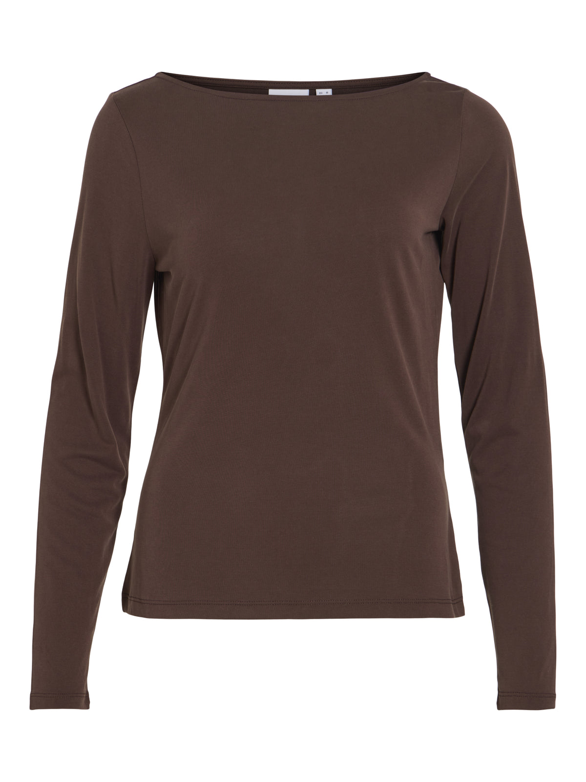 Vila Langarmshirts braun