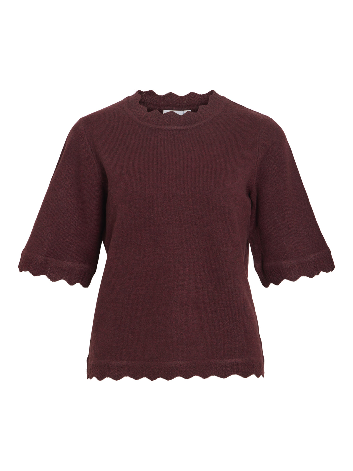 Vila T-Shirts weinrot