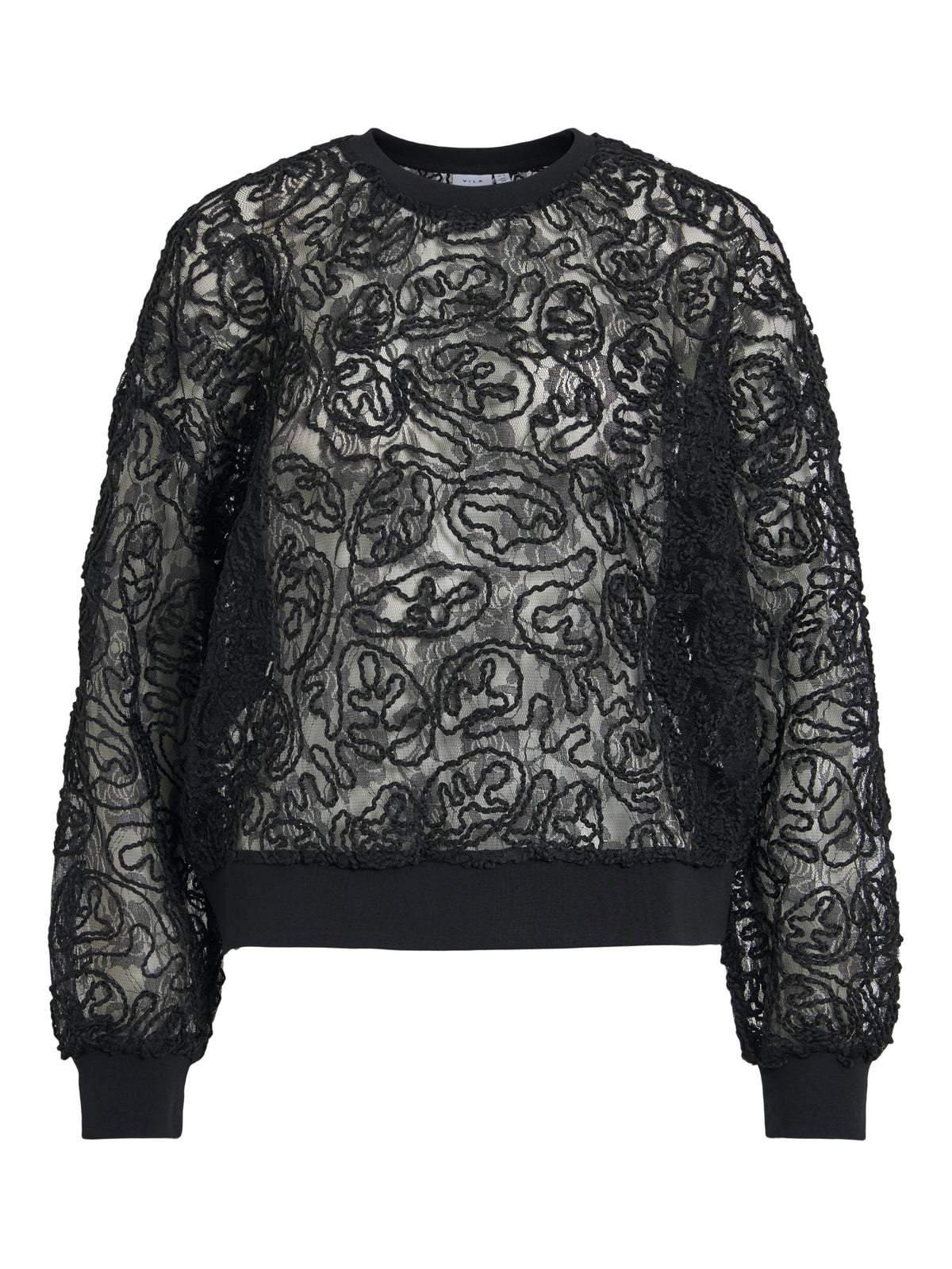Vila Langarmshirts schwarz