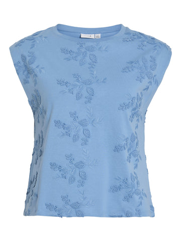 Ärmelloses Baumwolloberteil