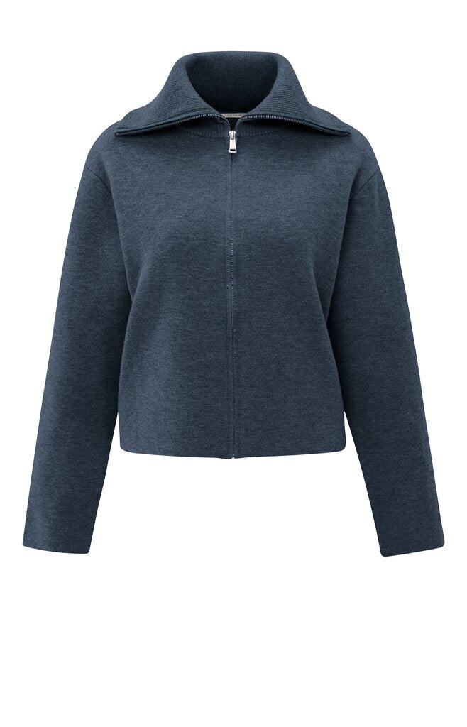 YAYA Strickjacken blau