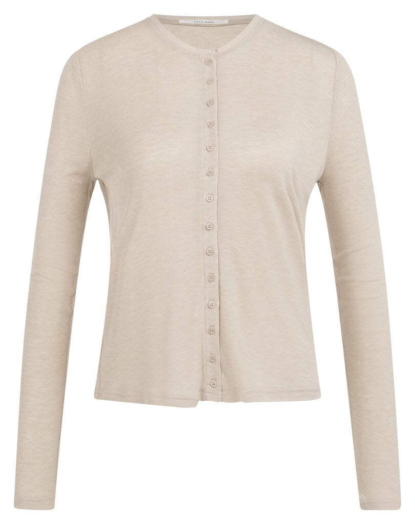 YAYA Strickjacken beige