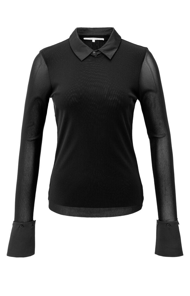 YAYA Hemdblusen schwarz