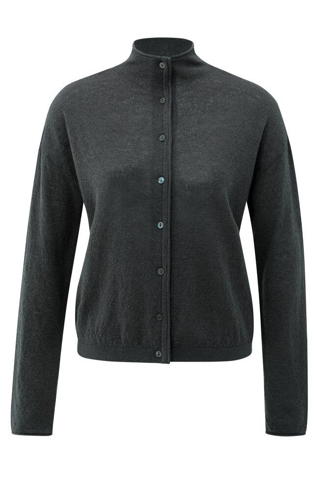 YAYA Strickjacken schwarz