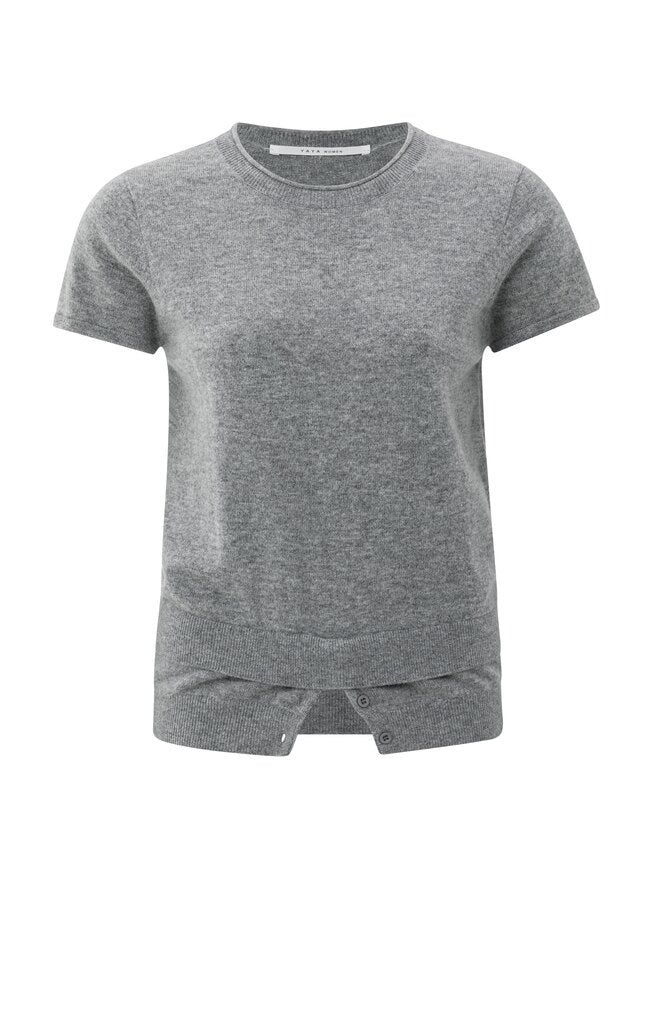 YAYA T-Shirts dunkelgrau