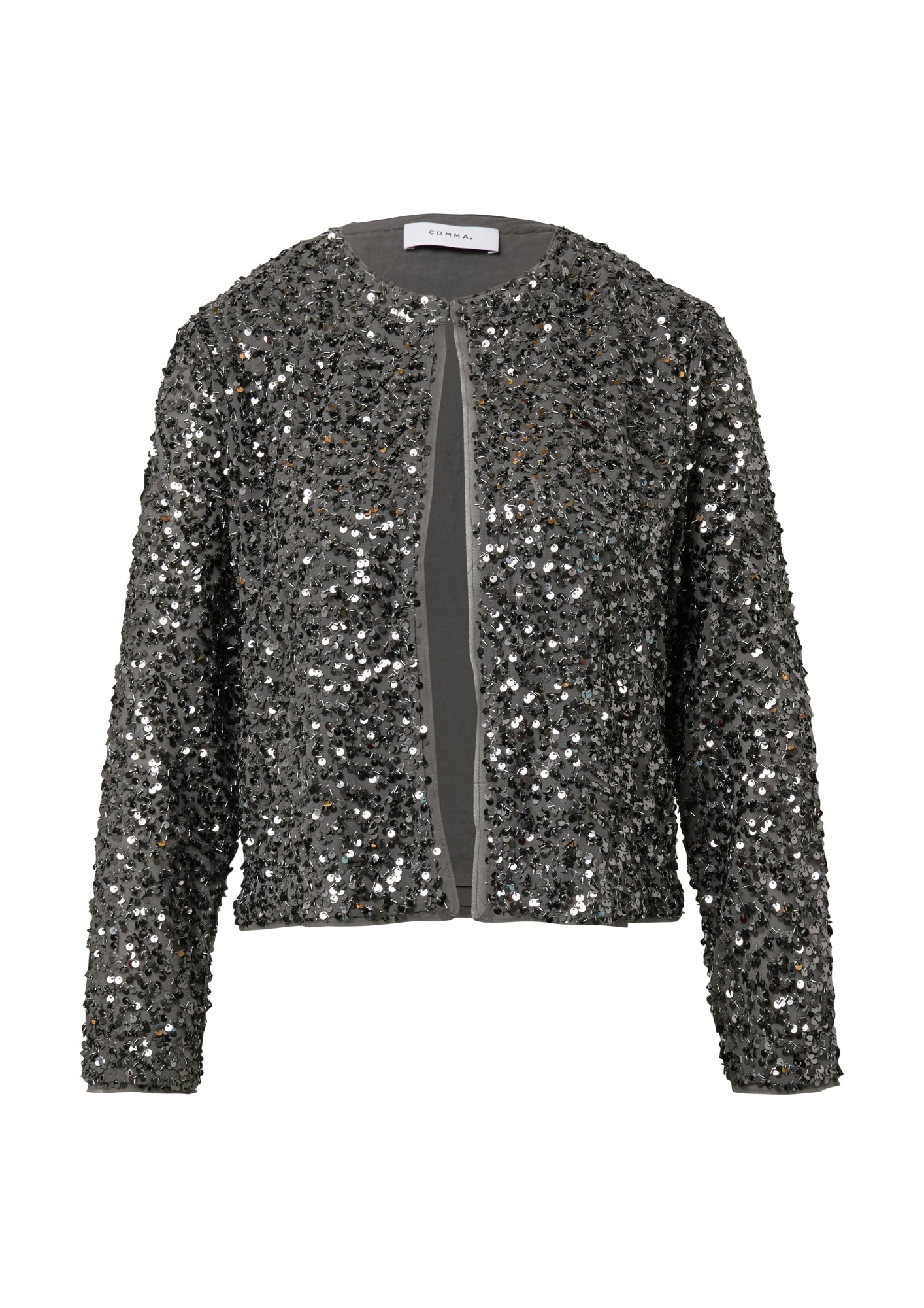 comma Blazer grau